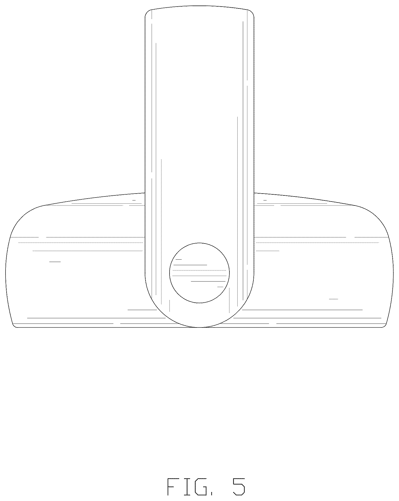 Patent USD1043237 Figure 5 – Bottle lid