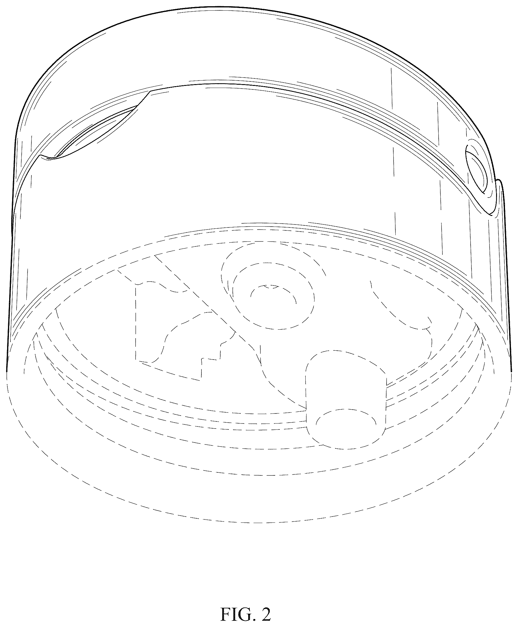 Patent USD1043238 Figure 2 – Lid for beverage container