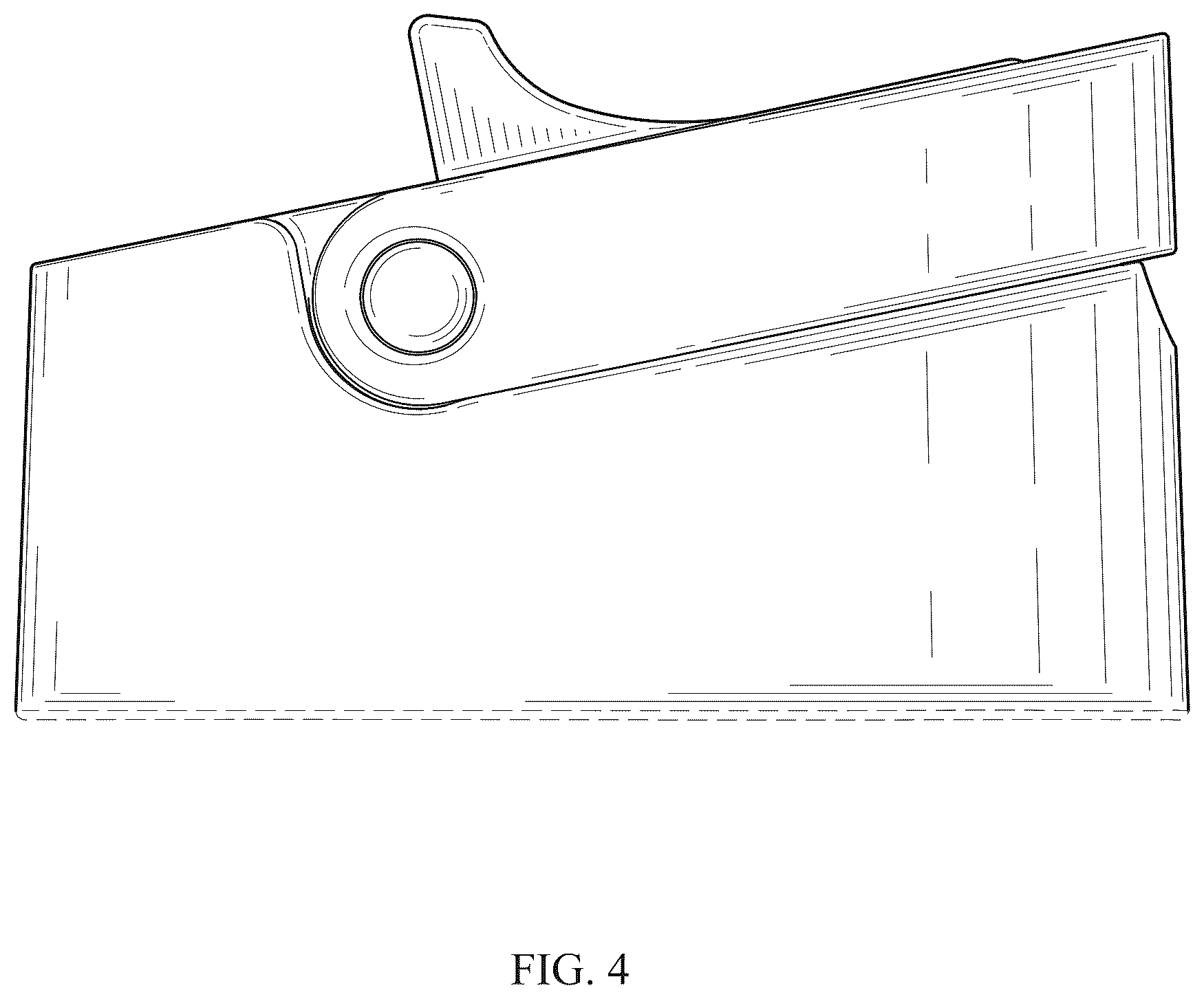 Patent USD1043238 Figure 4 – Lid for beverage container