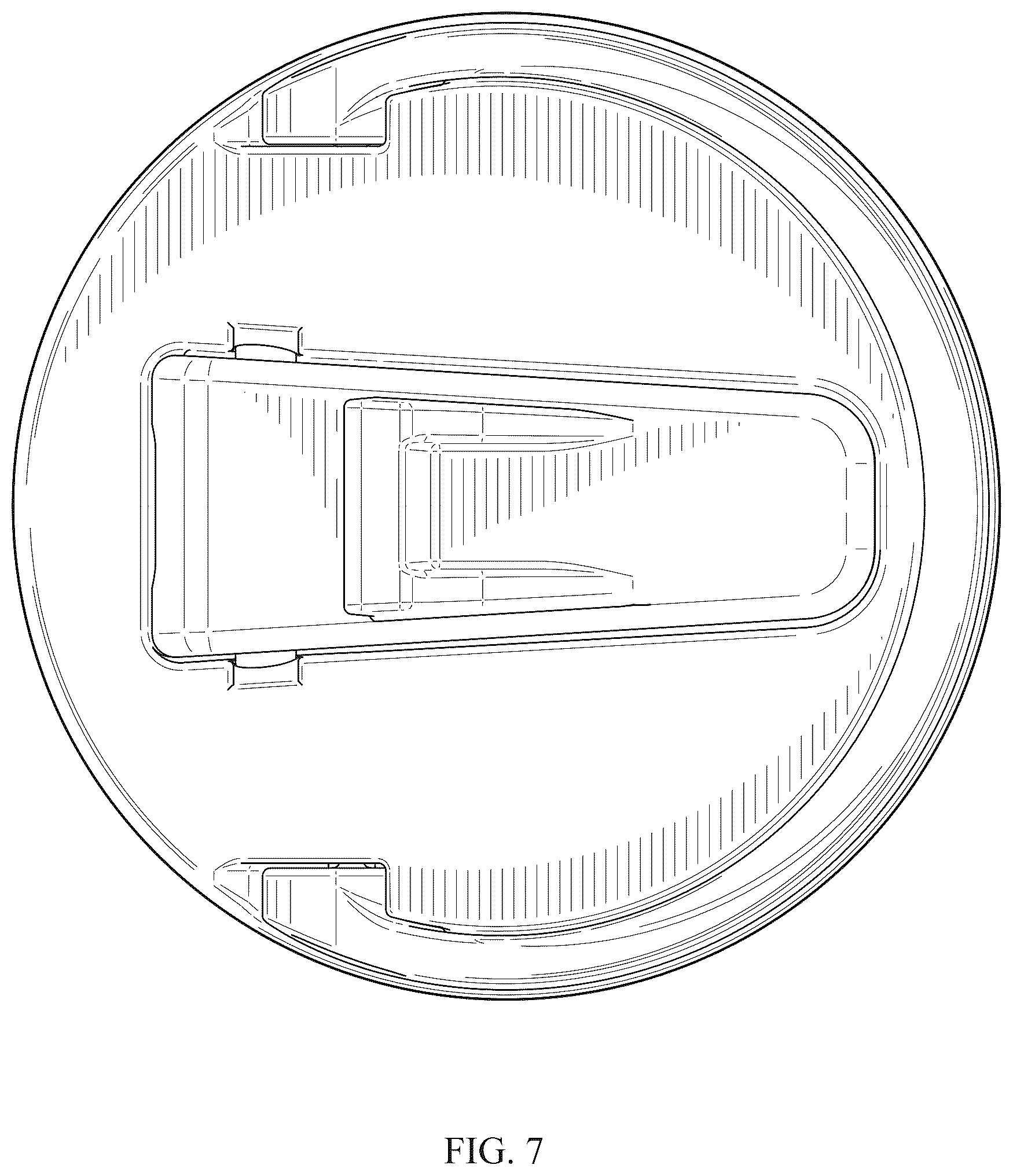Patent USD1043238 Figure 7 – Lid for beverage container