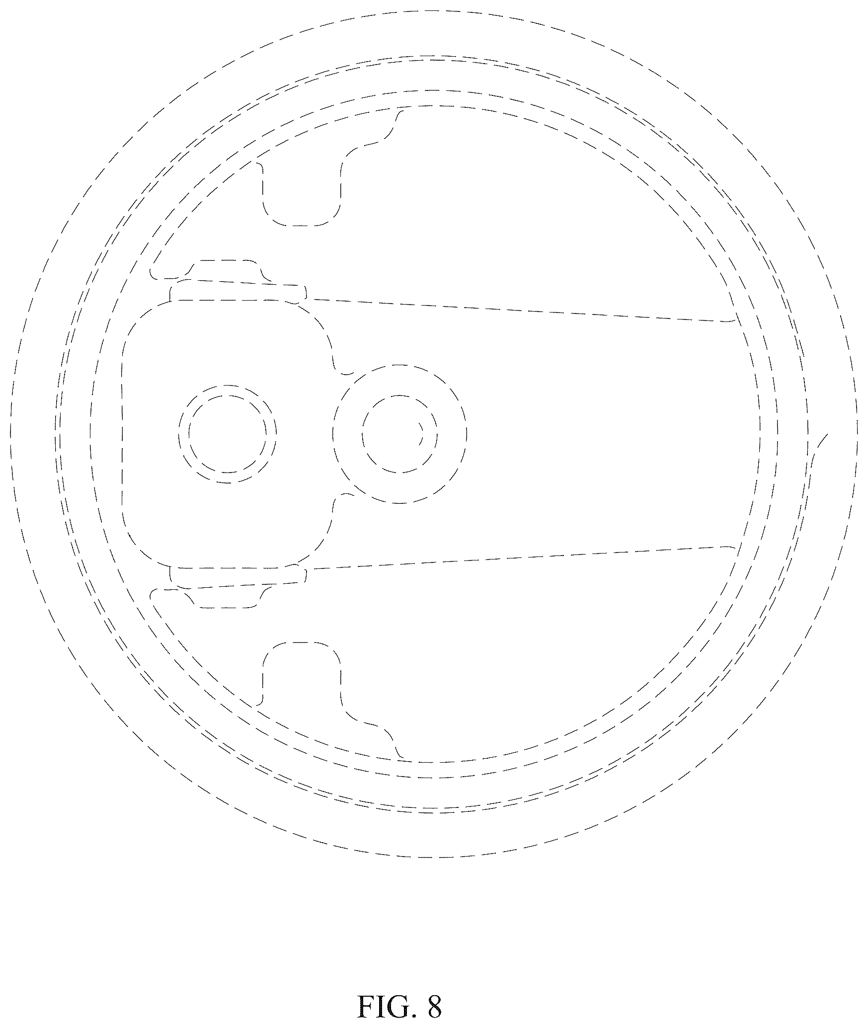 Patent USD1043238 Figure 8 – Lid for beverage container