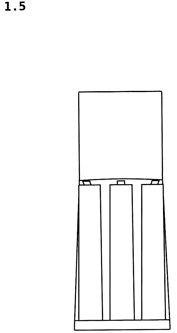 Patent USD1043239 Figure 5 – Part of a bottle