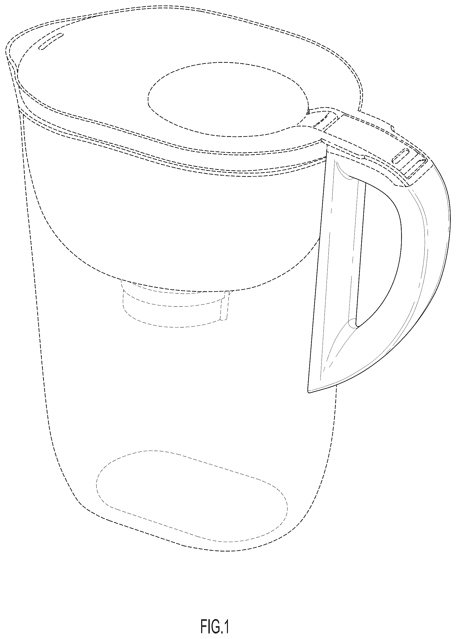 Patent USD1043241 — Water pitcher — Figure 1