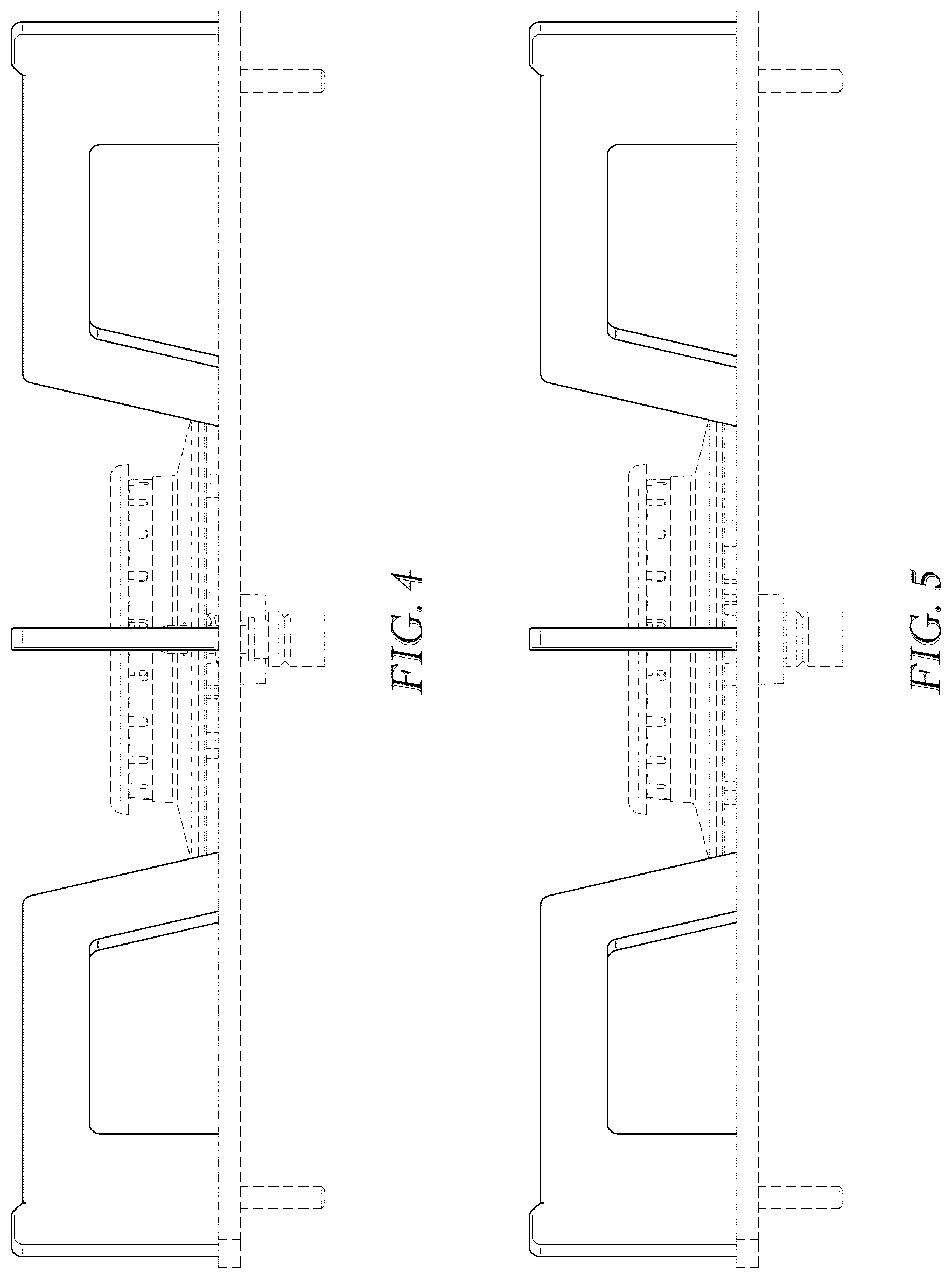 Patent USD1043243 Figure 3 – Cooktop grate