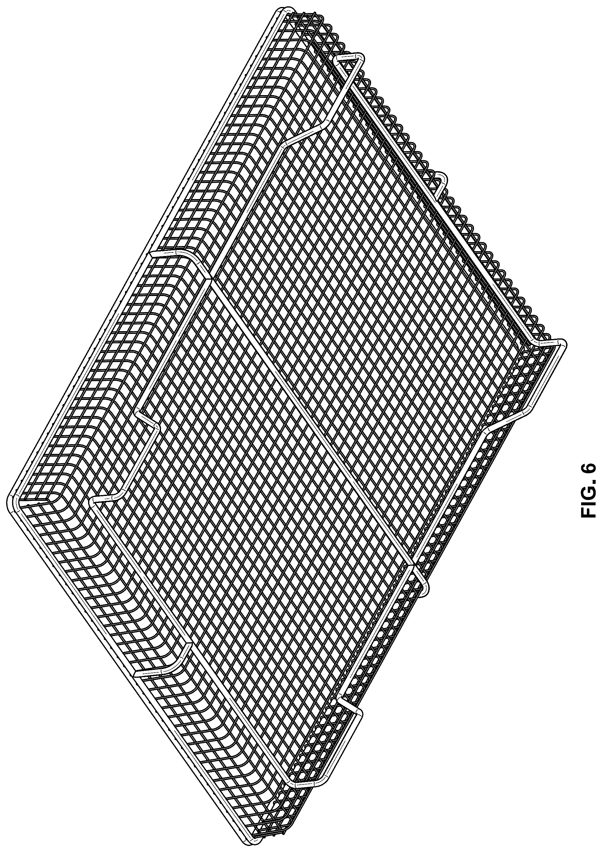 Patent USD1043244 Figure 5 – Air fryer basket