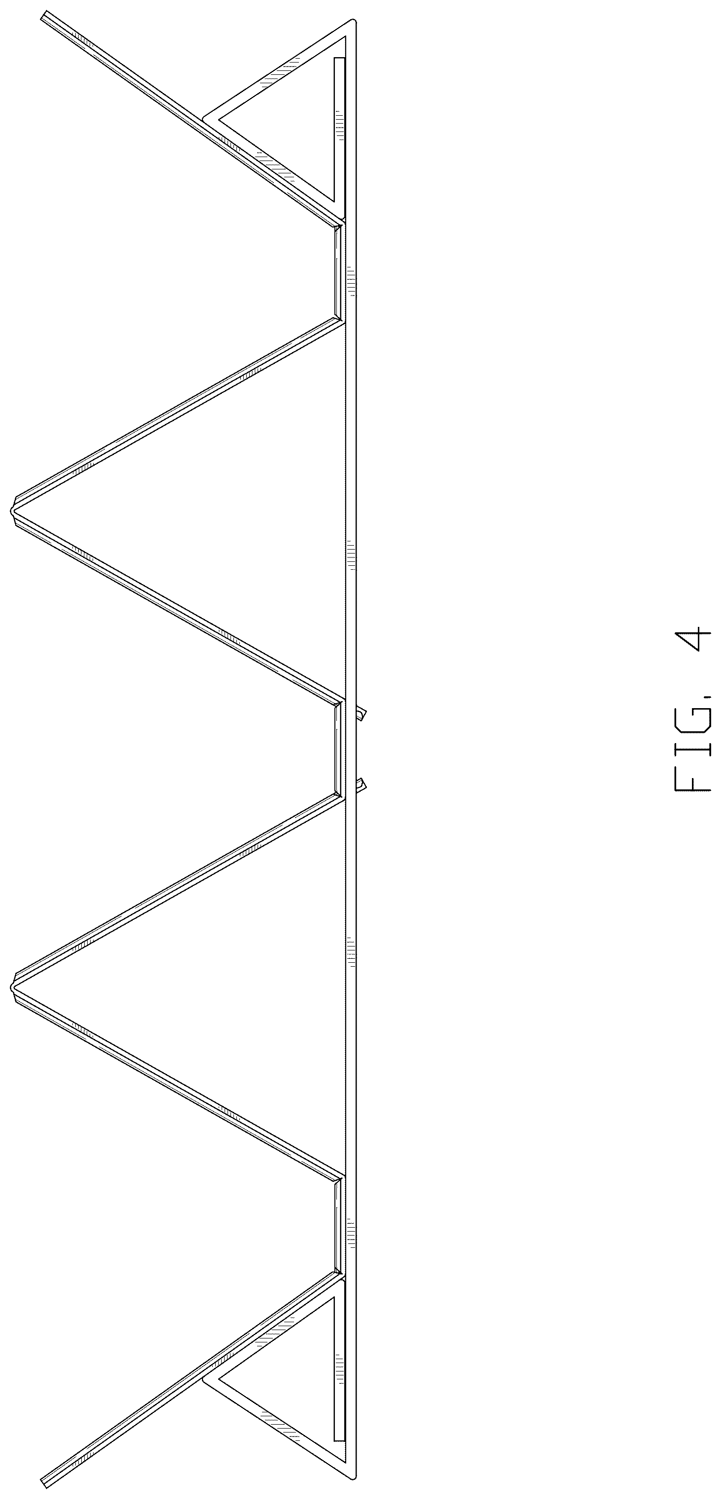 Patent USD1043245 Figure 4 – Disposable taco holder
