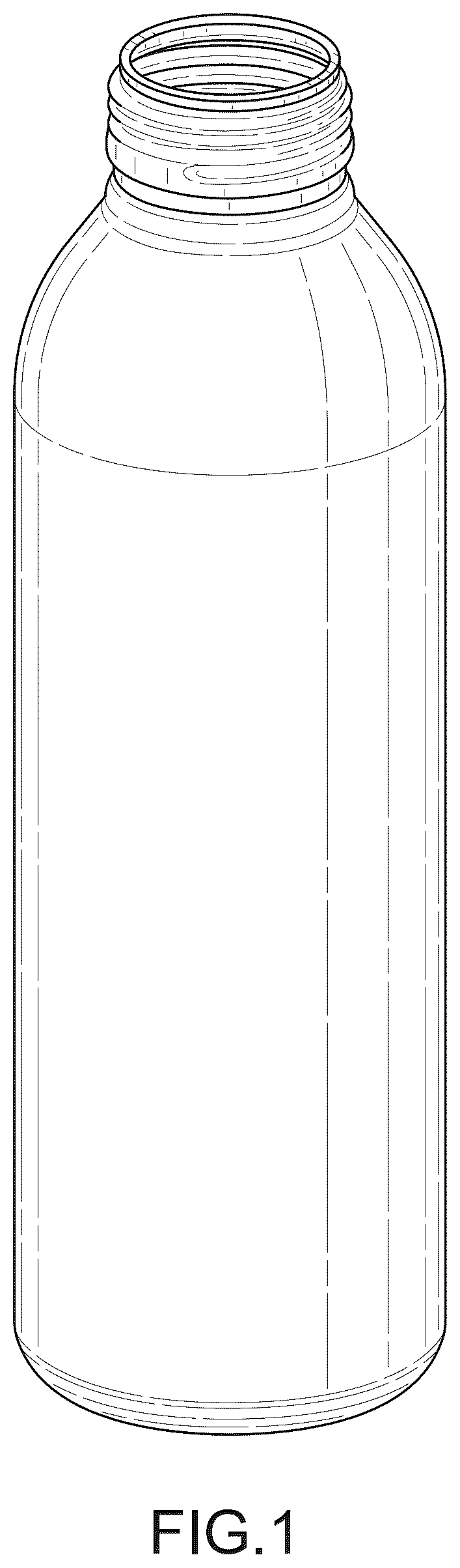 Patent USD1043246 Figure 1 – Bottle