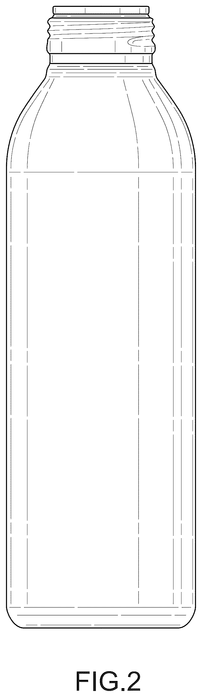 Patent USD1043246 Figure 2 – Bottle