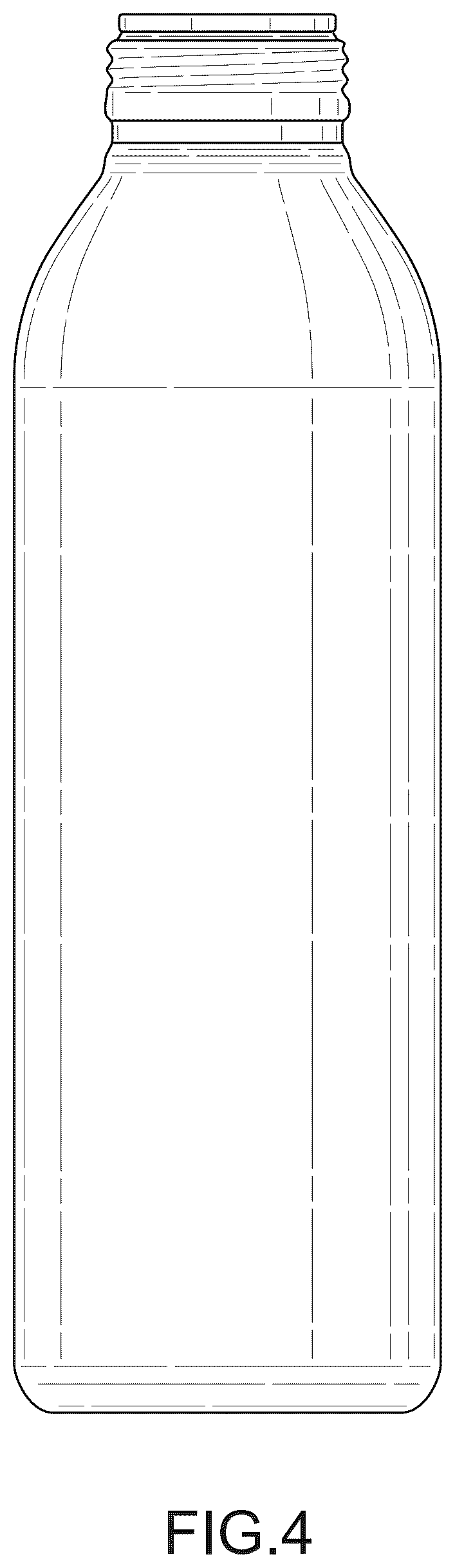 Patent USD1043246 Figure 4 – Bottle