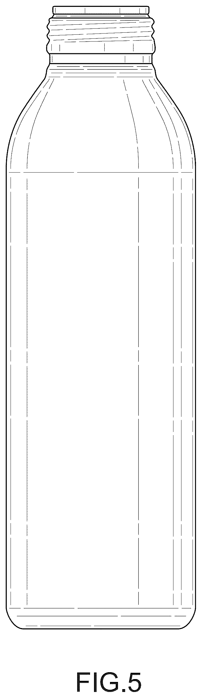 Patent USD1043246 Figure 5 – Bottle