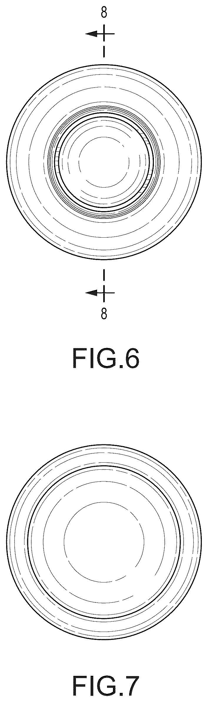 Patent USD1043246 Figure 6 – Bottle