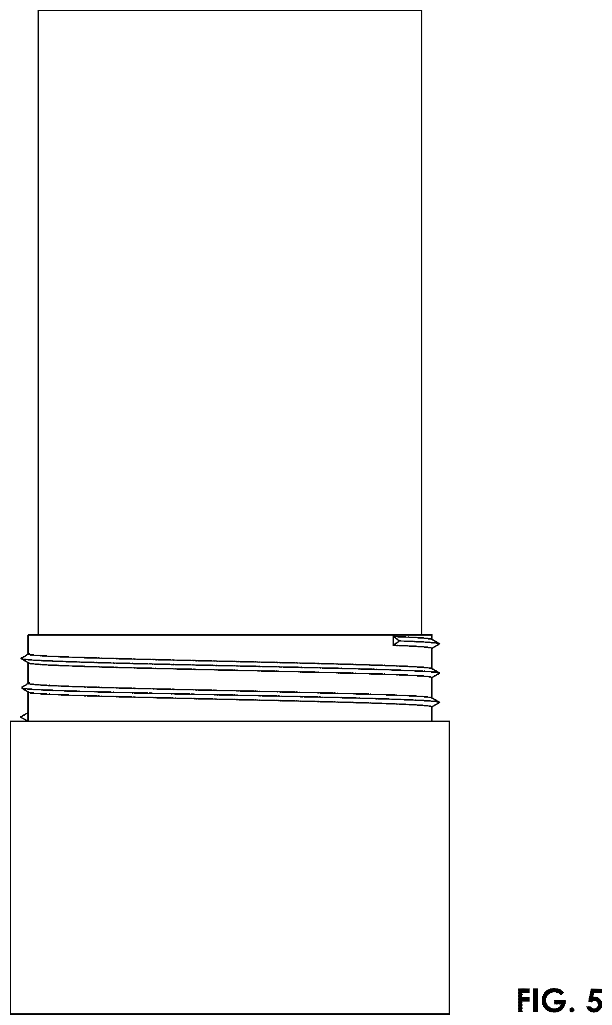 Patent USD1043247 Figure 5 – Drinking vessel