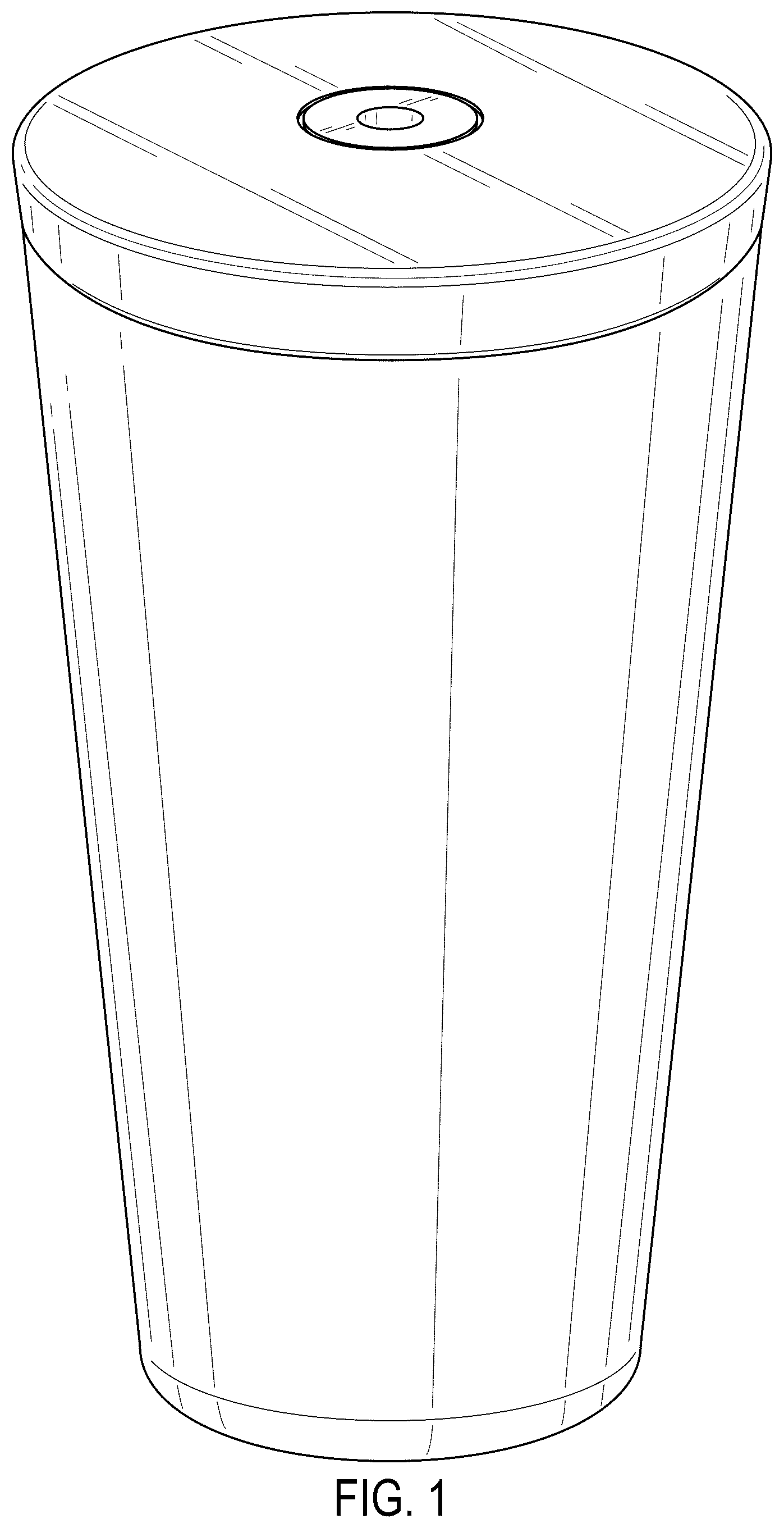 Patent USD1043248 Figure 1 – Tumbler