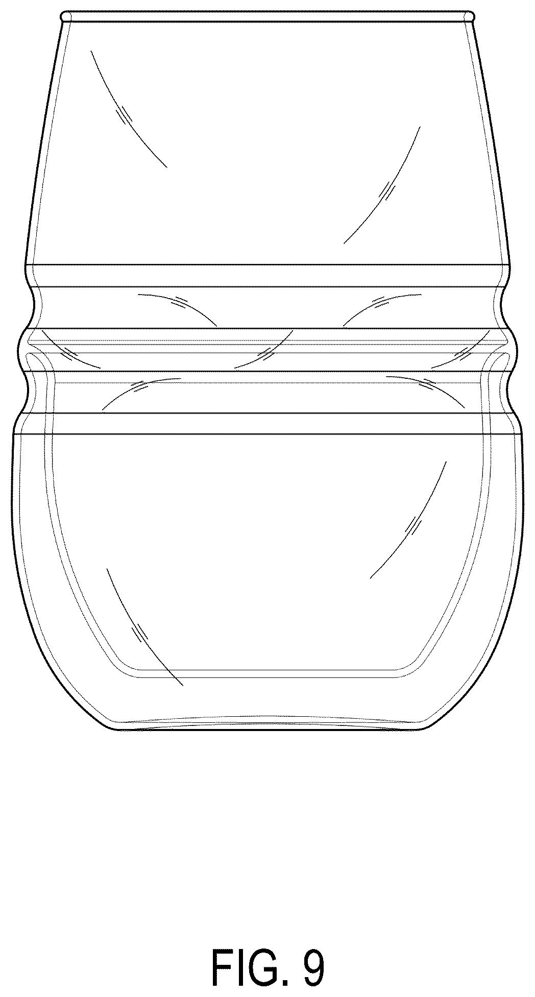 Patent USD1043251 Figure 9 – Tumbler