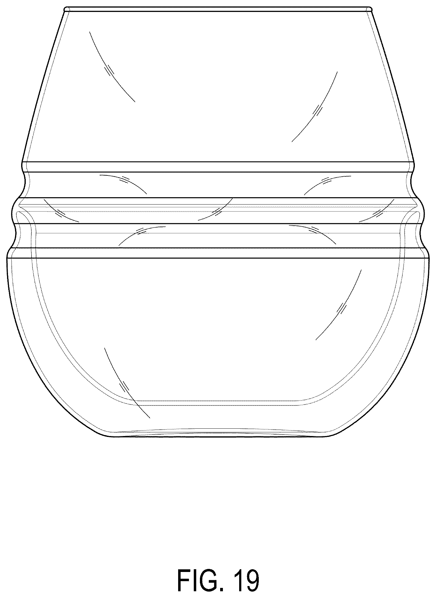 Patent USD1043251 Figure 19 – Tumbler