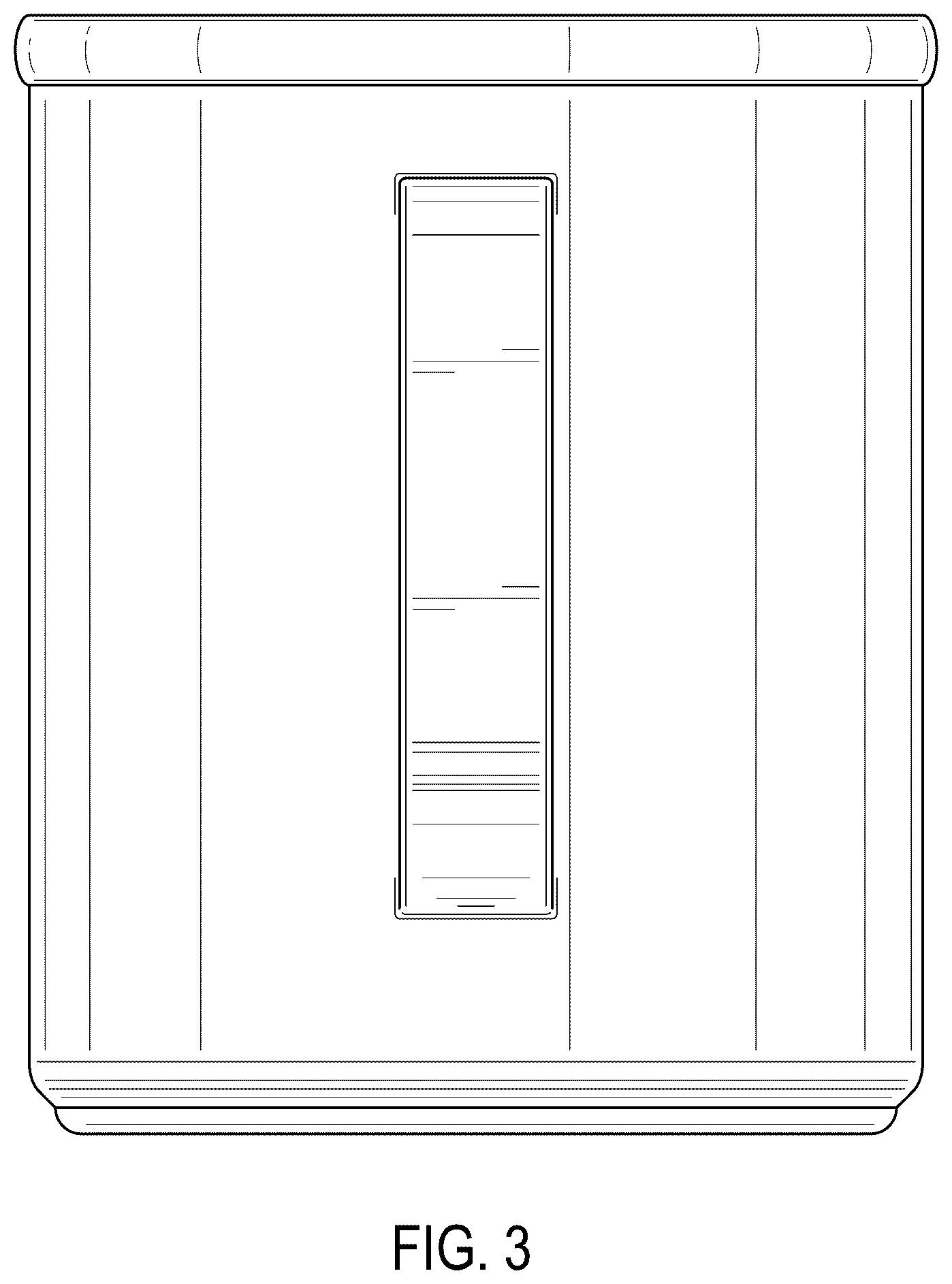 Patent USD1043252 Figure 3 – Camp mug