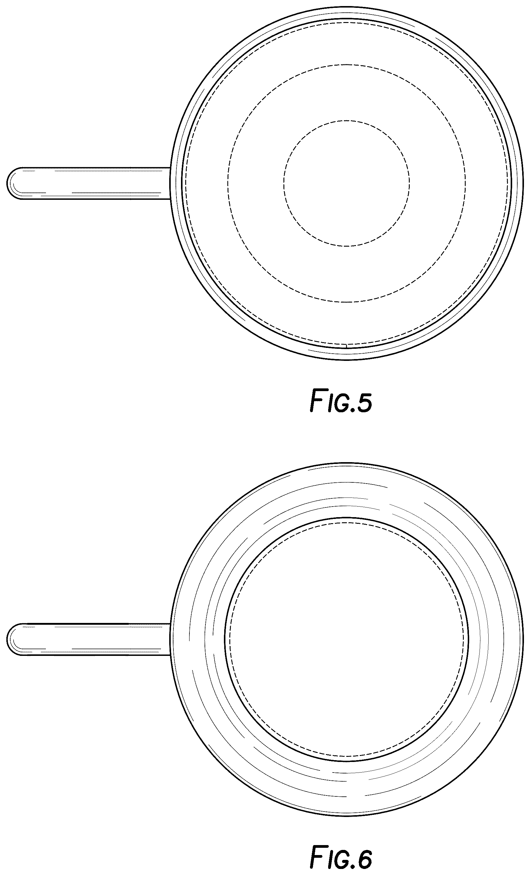 Patent USD1043253 Figure 5 – Beverage container