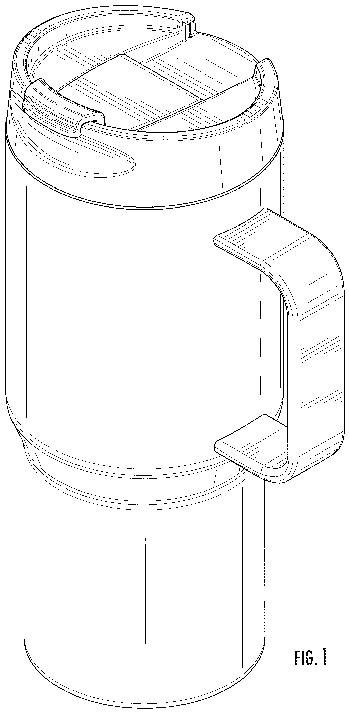 Patent USD1043254 Figure 1 – Beverageware