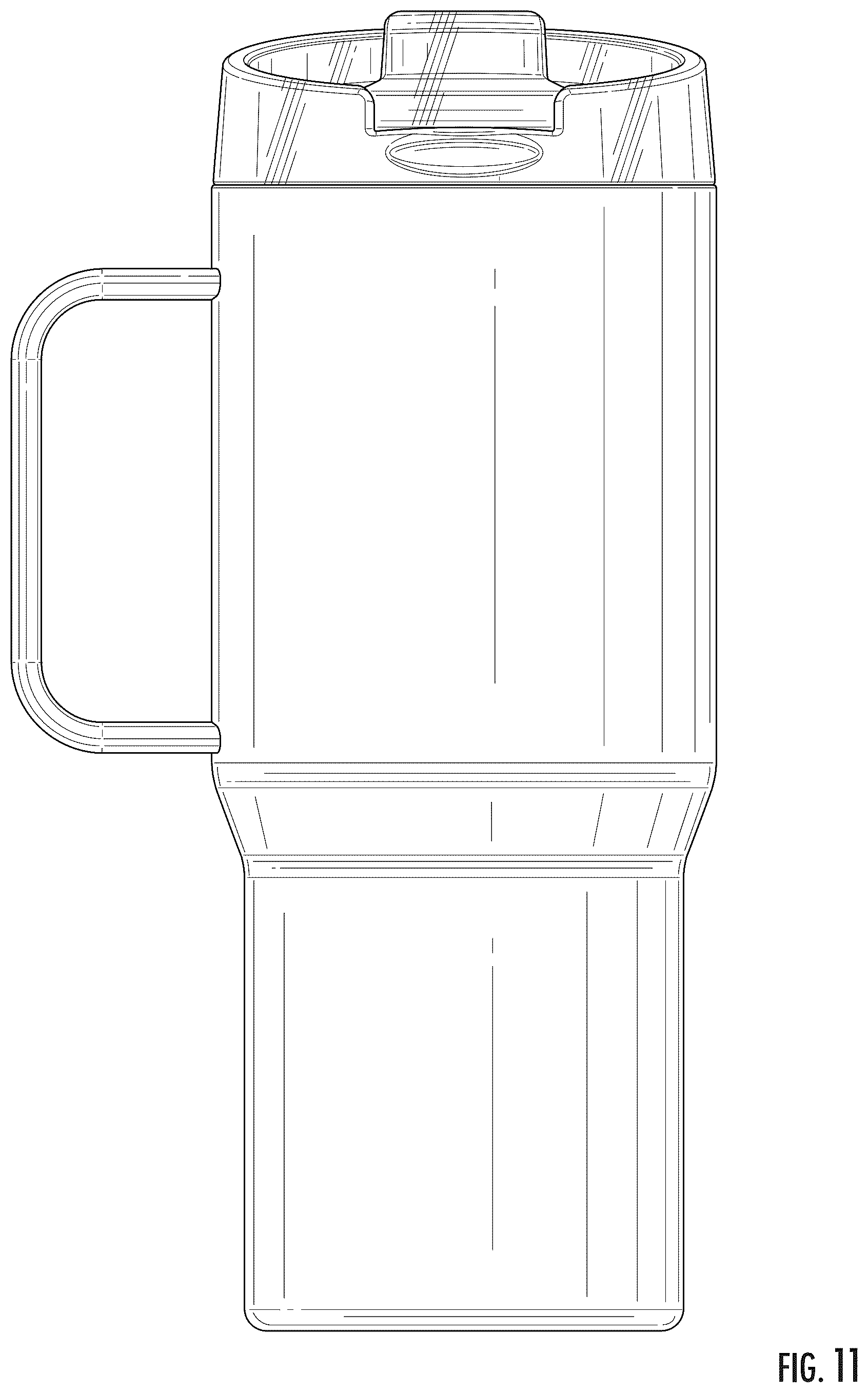 Patent USD1043254 Figure 10 – Beverageware