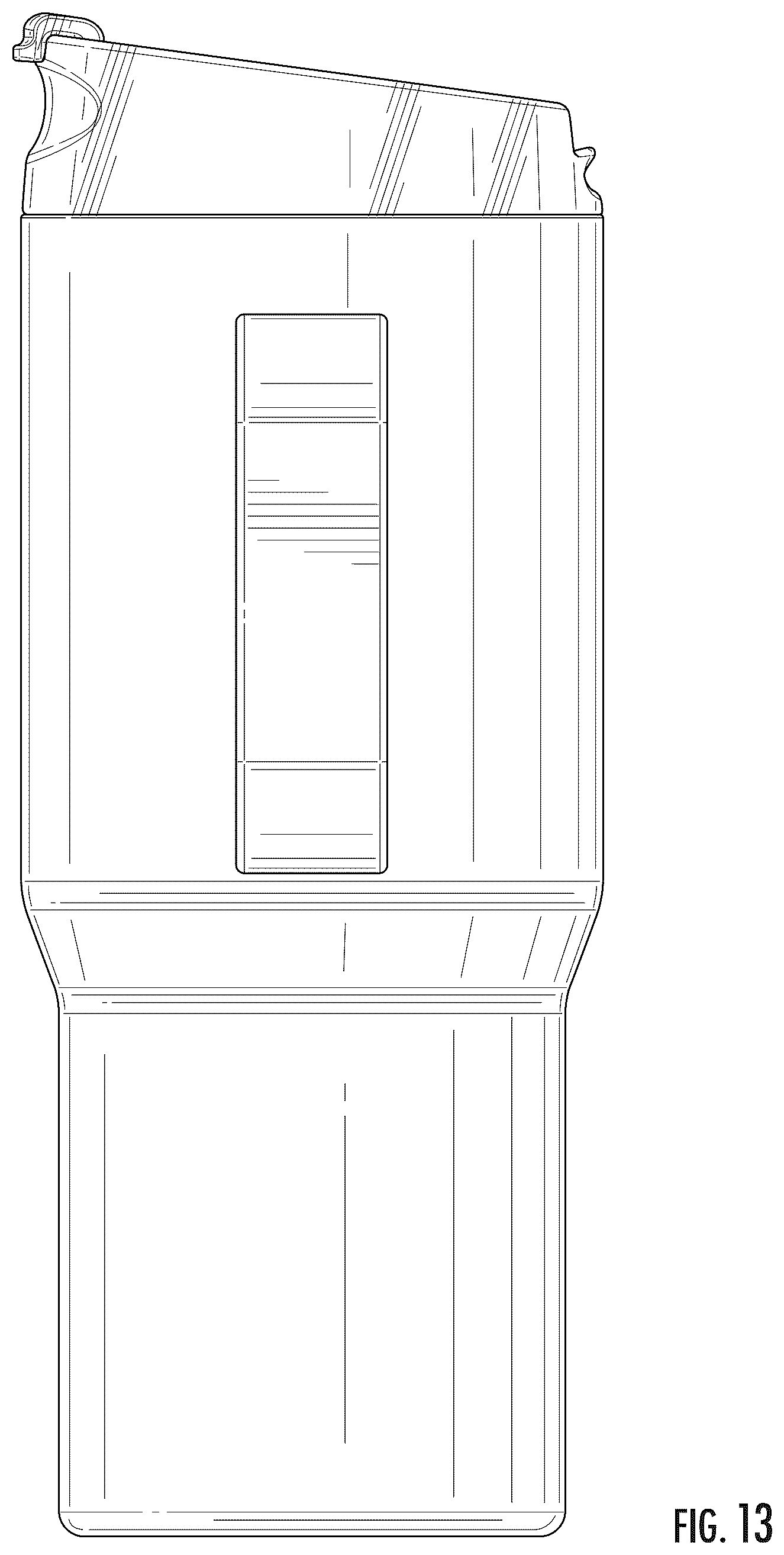 Patent USD1043254 Figure 12 – Beverageware