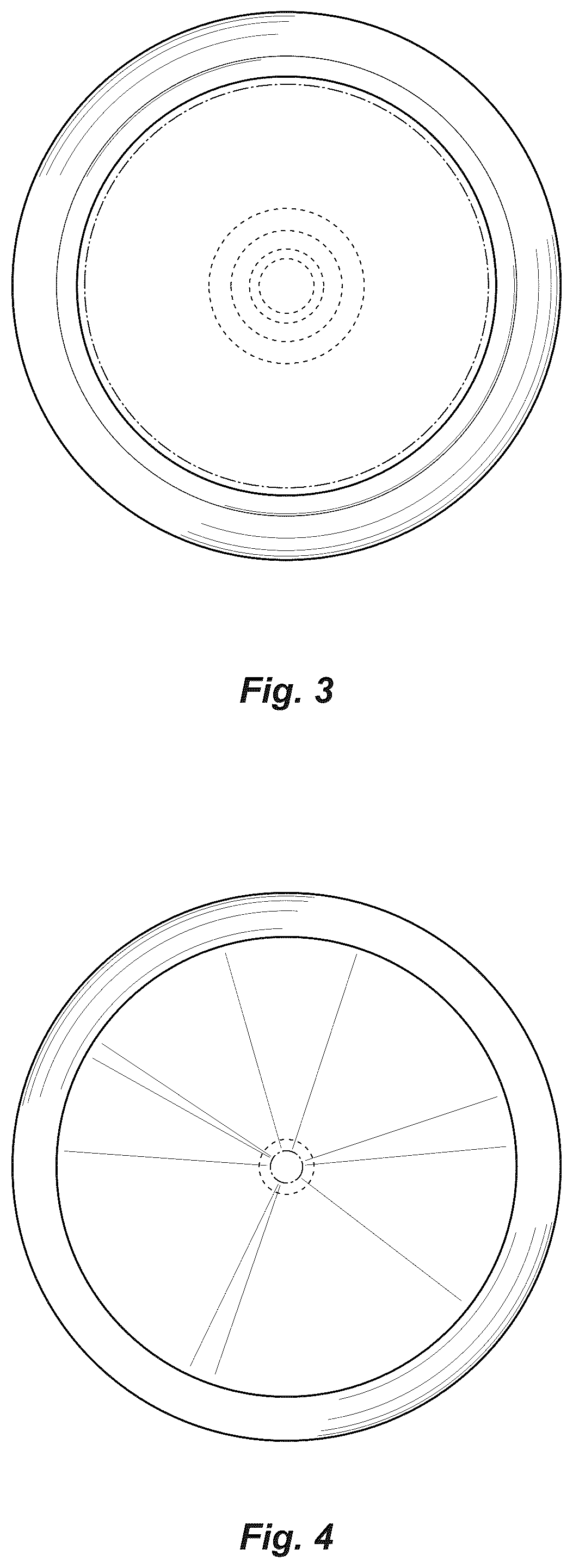 Patent USD1043255 Figure 3 – Wine glass