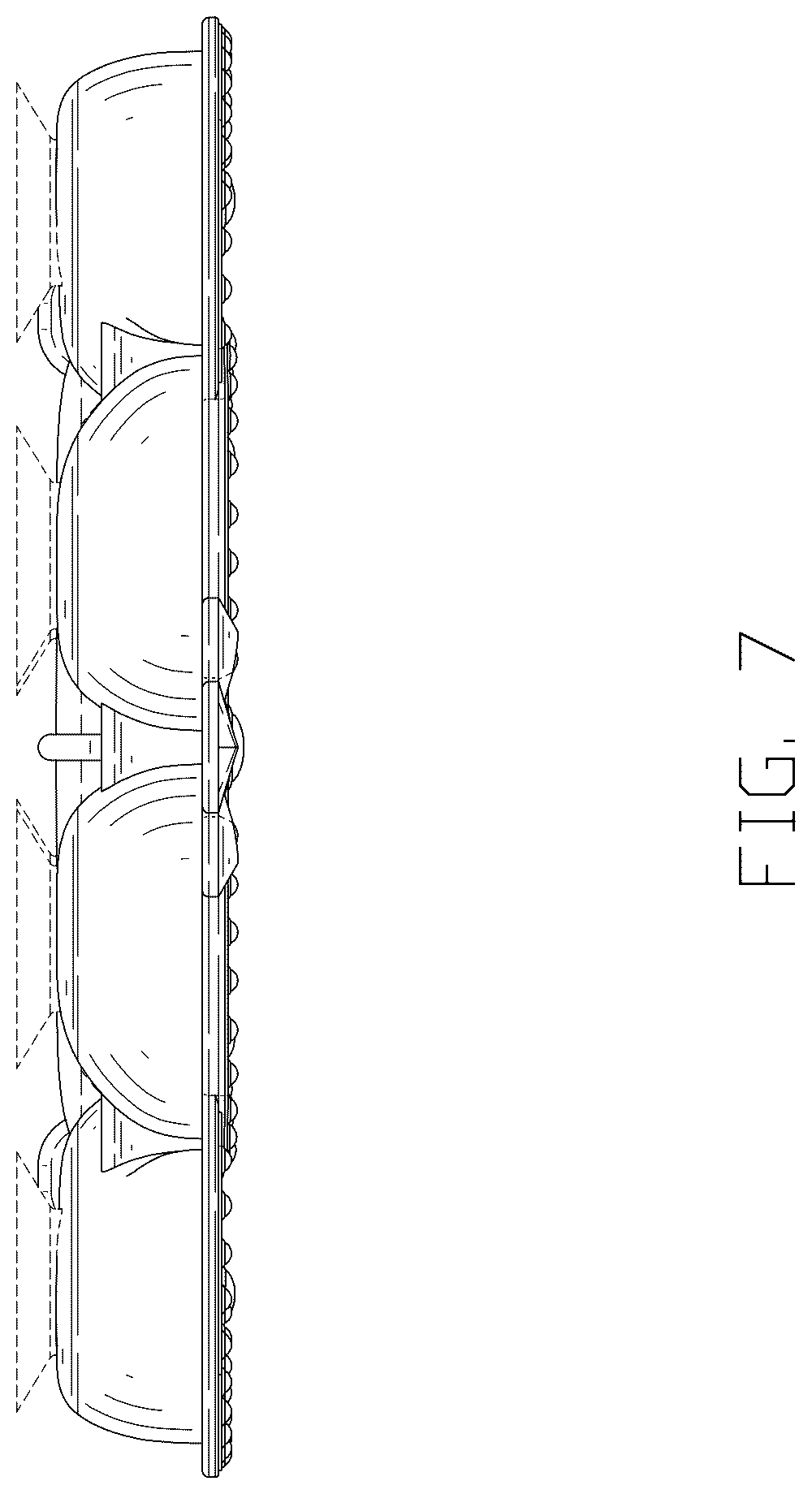 Patent USD1043257 Figure 7 – Food plate