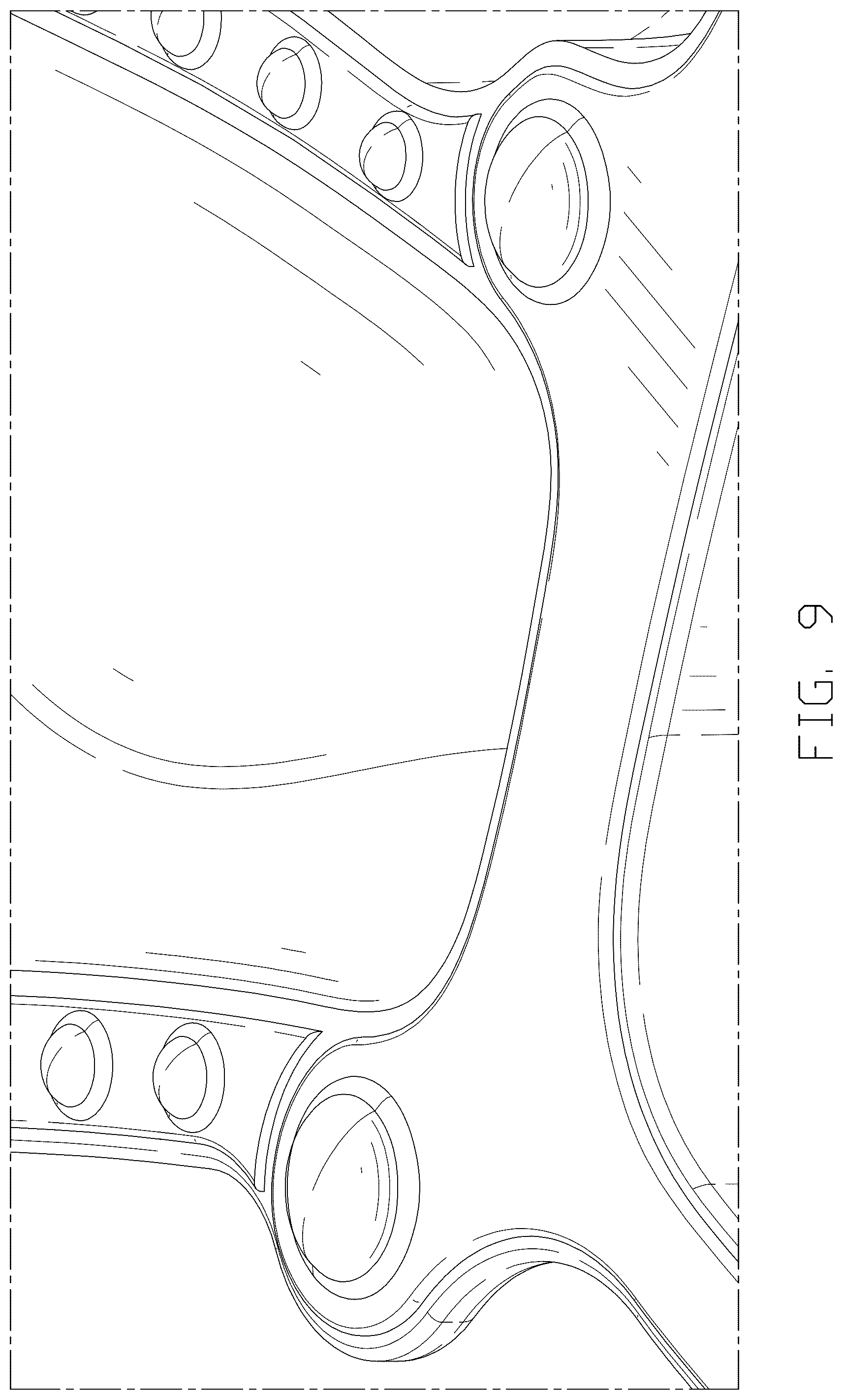 Patent USD1043257 Figure 9 – Food plate