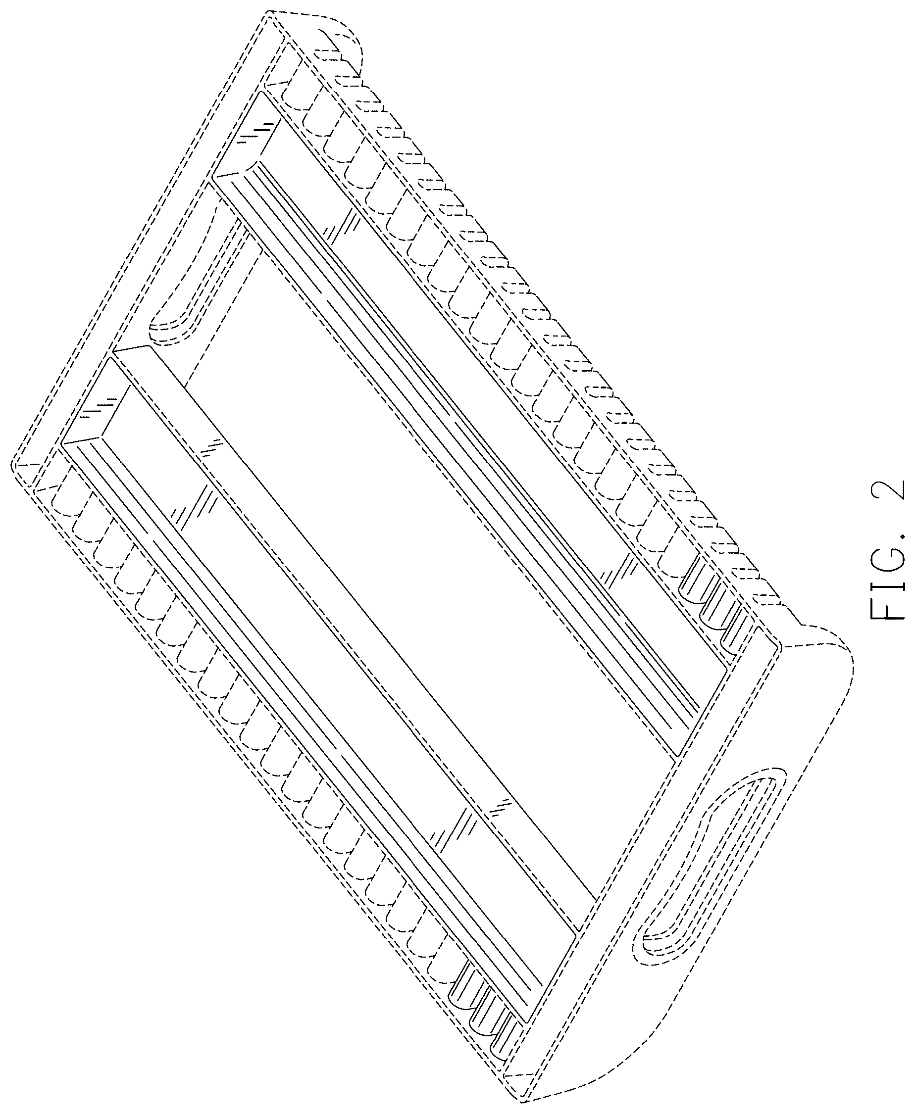 Patent USD1043258 Figure 2 – Kitchenware rack base