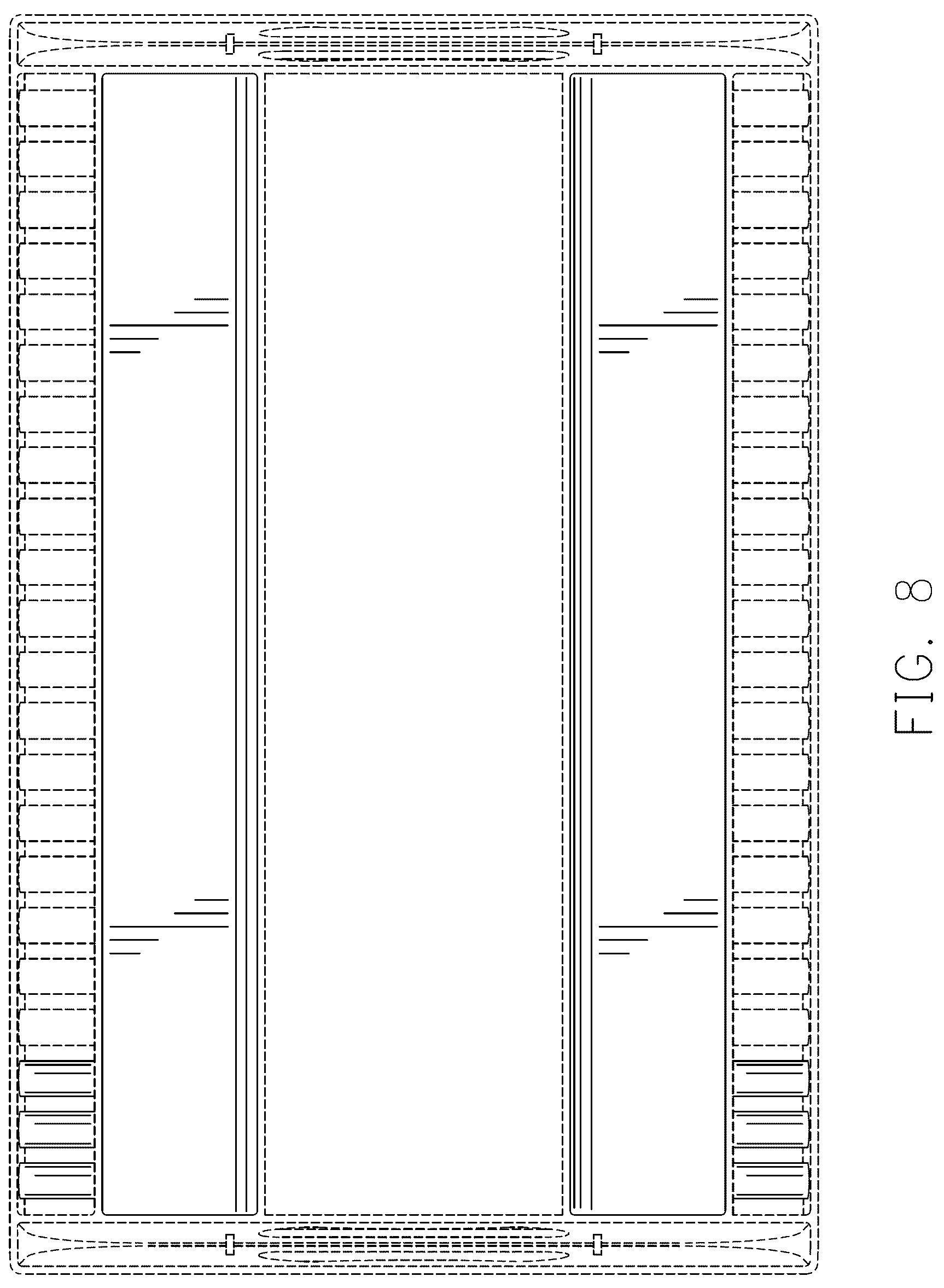 Patent USD1043258 Figure 6 – Kitchenware rack base