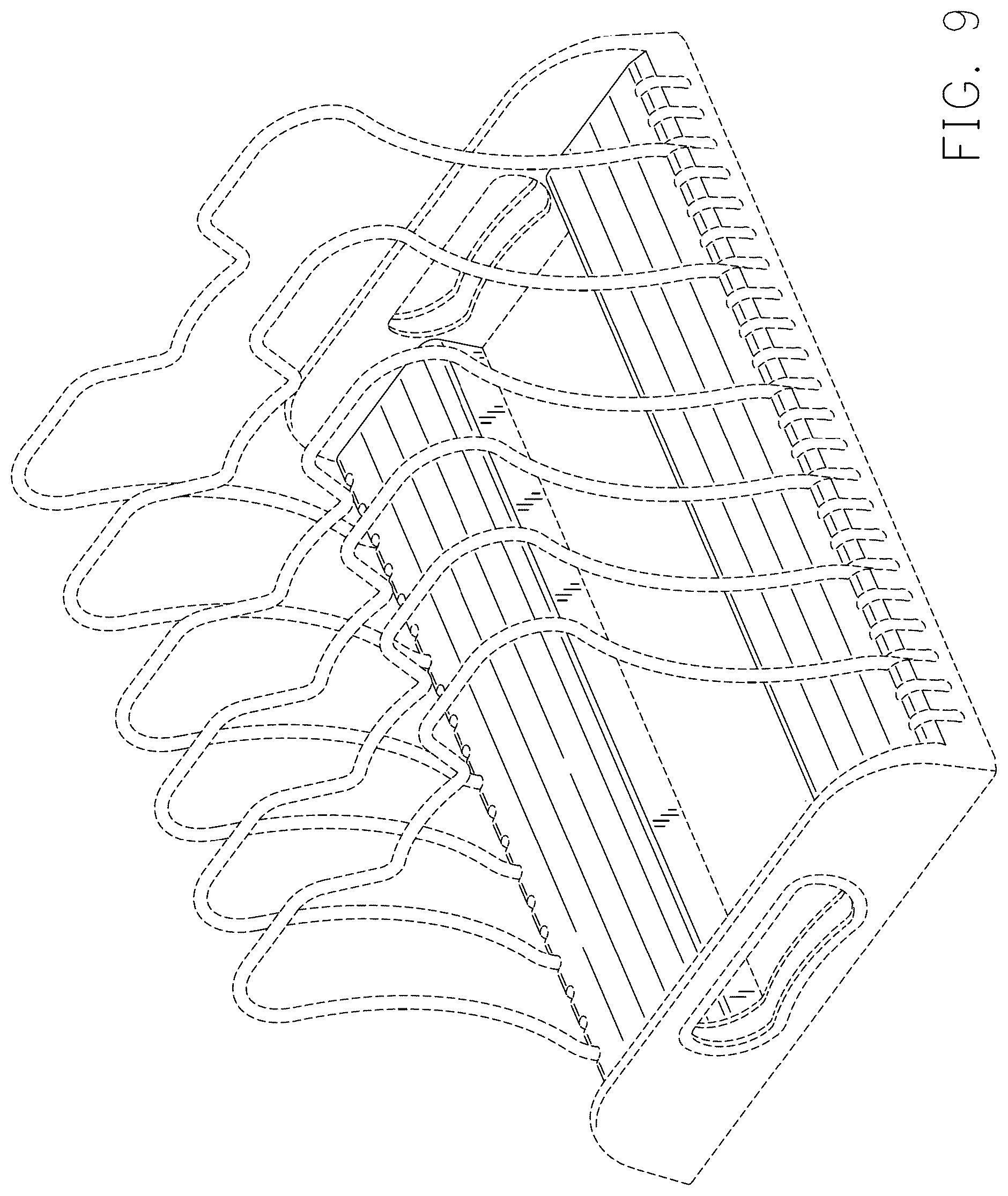 Patent USD1043258 Figure 7 – Kitchenware rack base