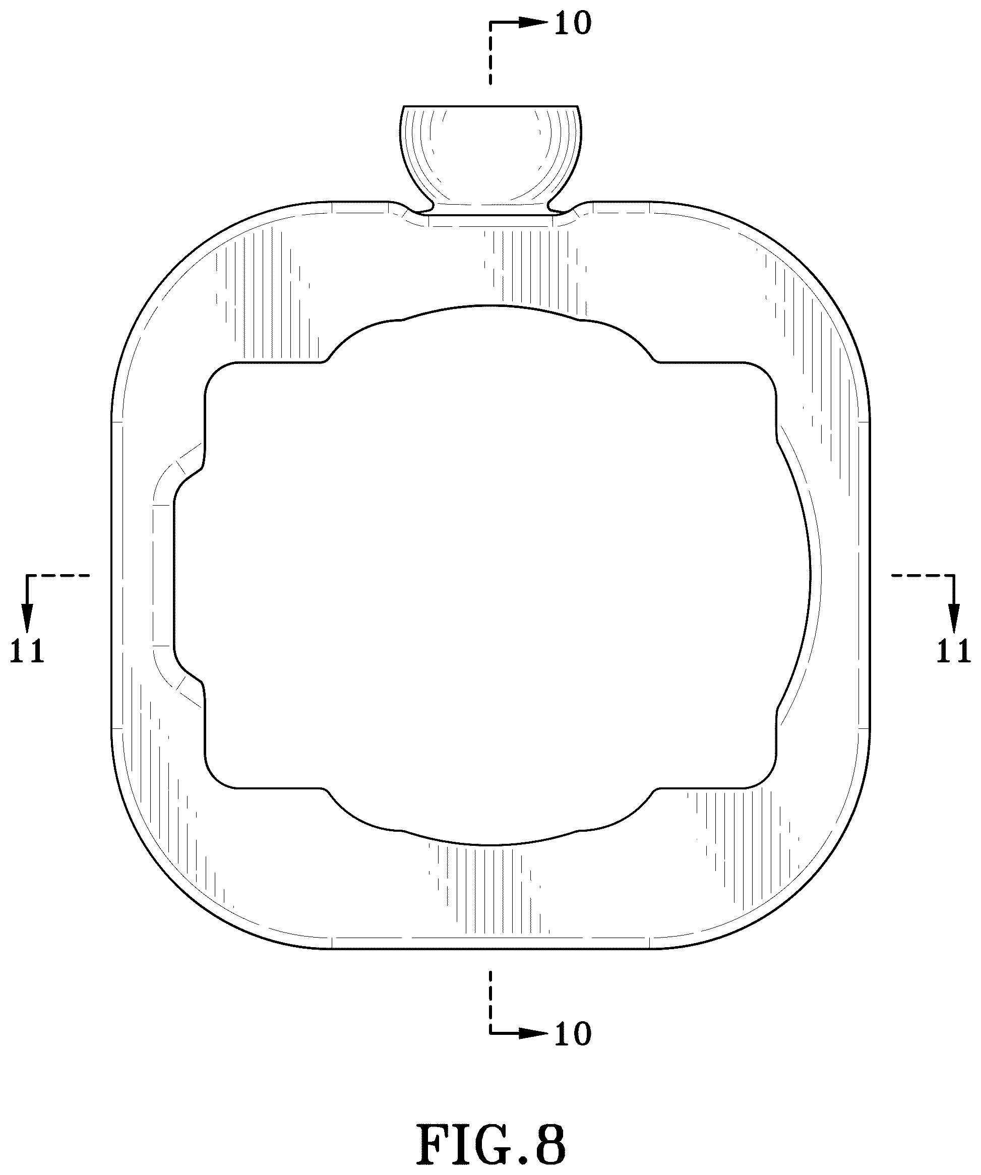Patent USD1043260 Figure 5 – Rotatable condiment holder