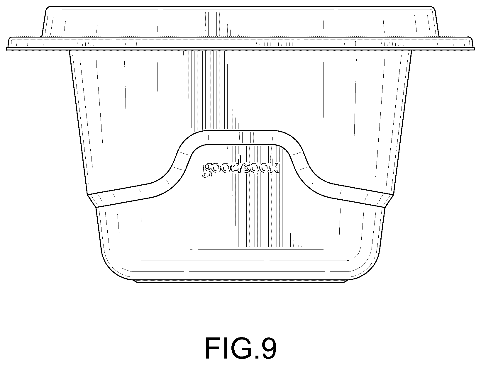 Patent USD1043261 Figure 9 – Container