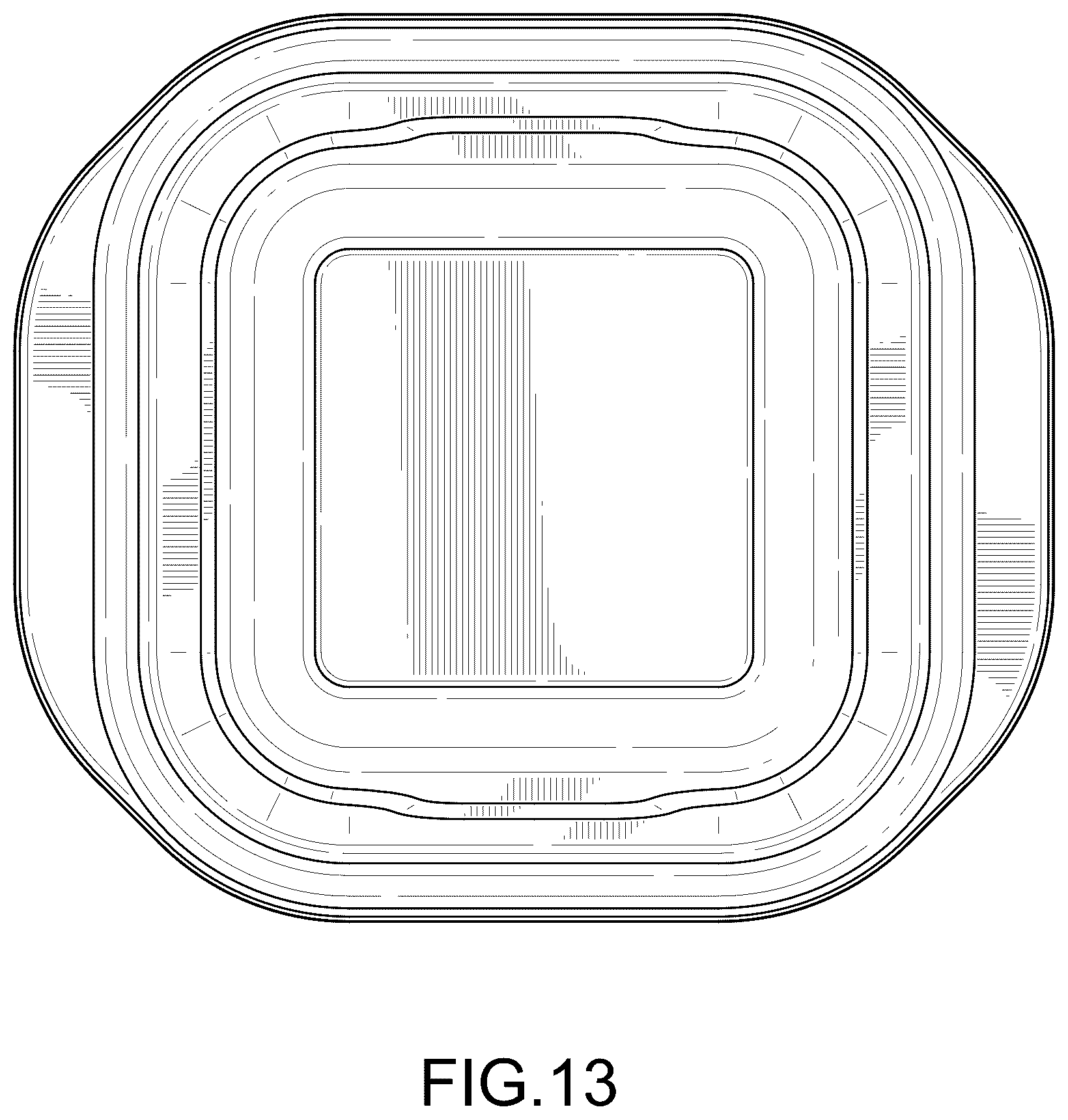 Patent USD1043261 Figure 13 – Container
