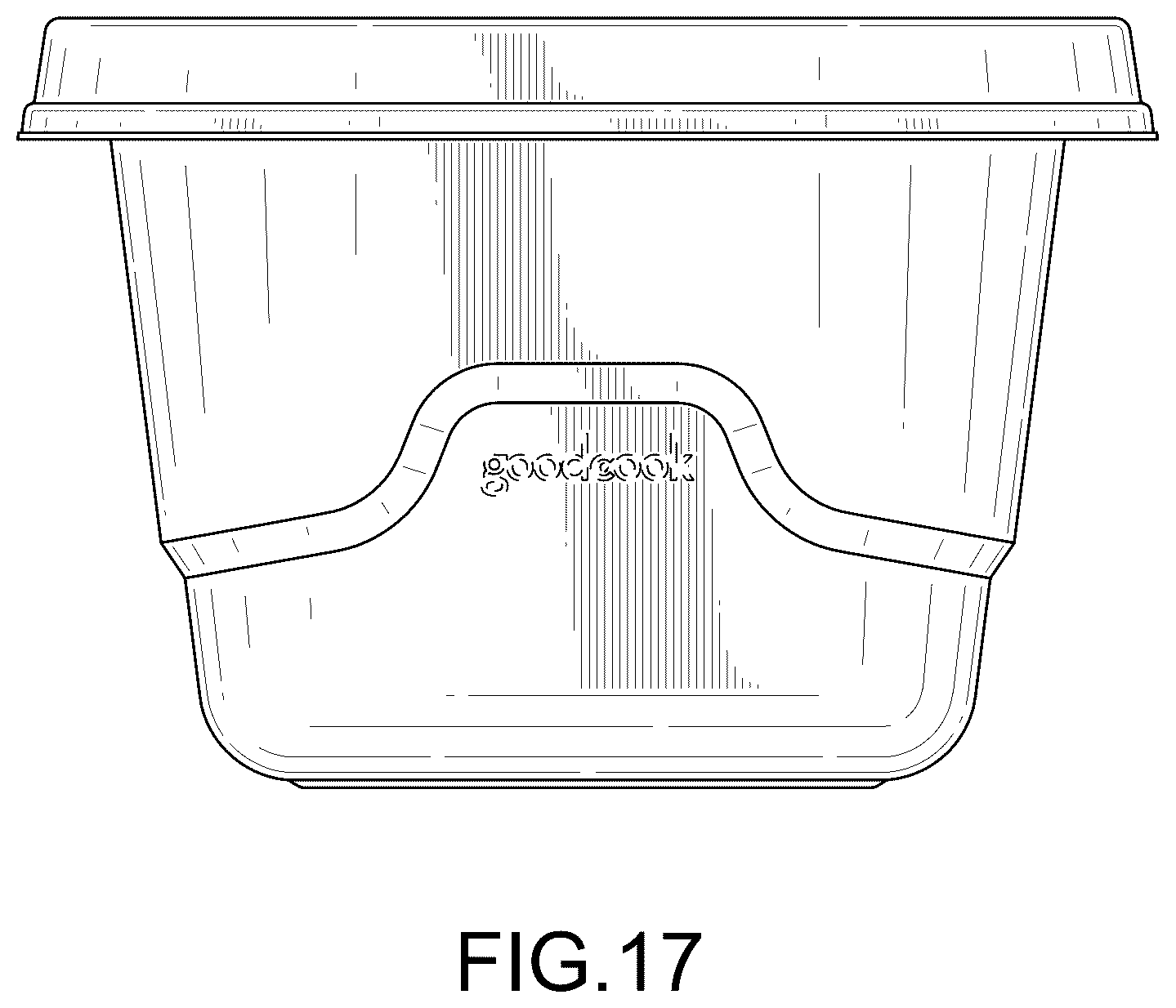 Patent USD1043261 Figure 17 – Container