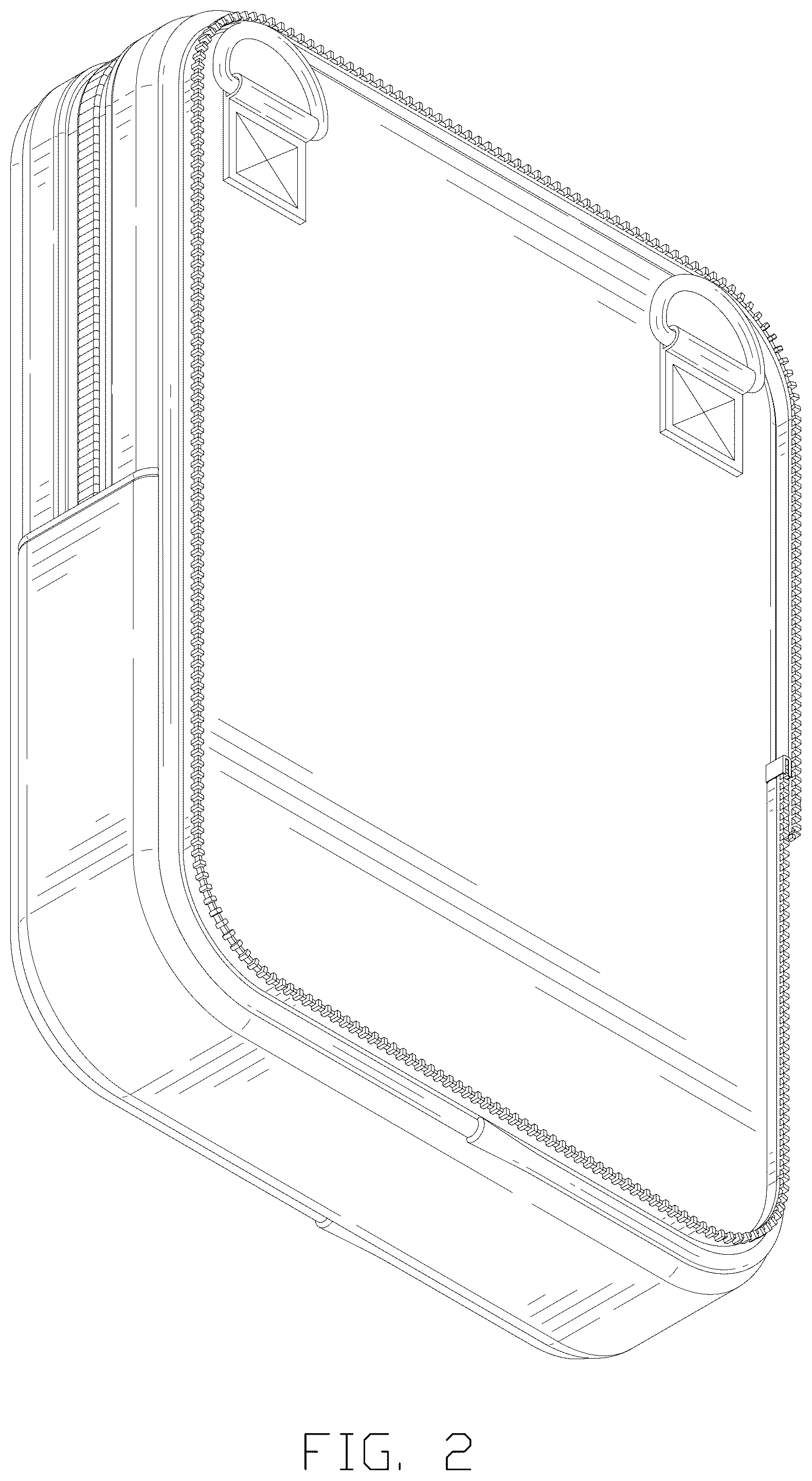 Patent USD1043262 Figure 2 – Cooler bag for solar LED speaker
