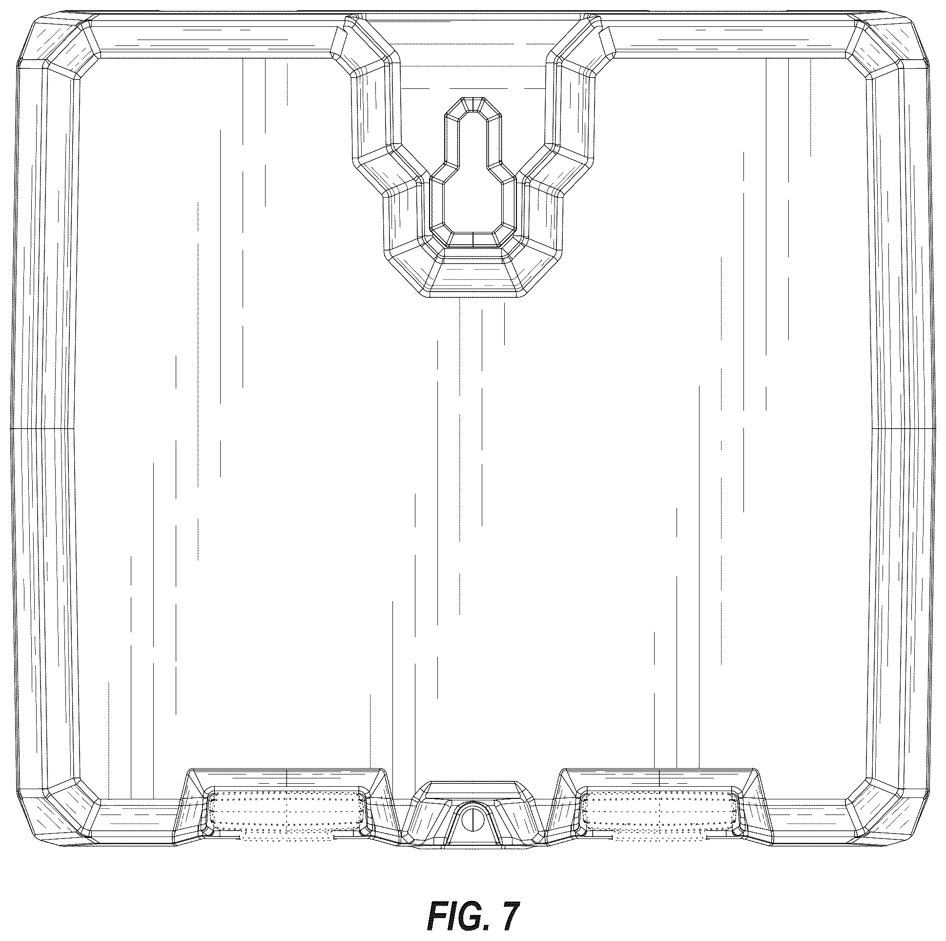 Patent USD1043263 Figure 7 – Container