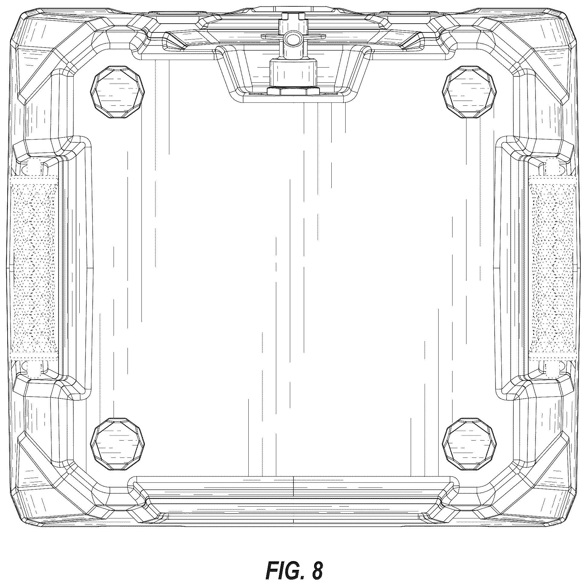 Patent USD1043263 Figure 8 – Container