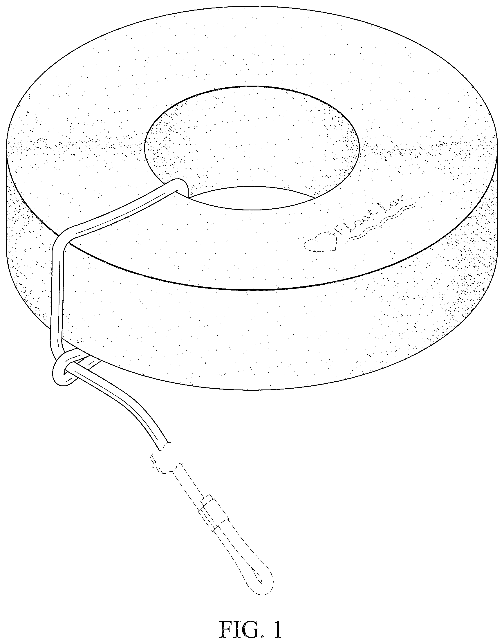 Patent USD1043264 Figure 1 – Beverage container holder