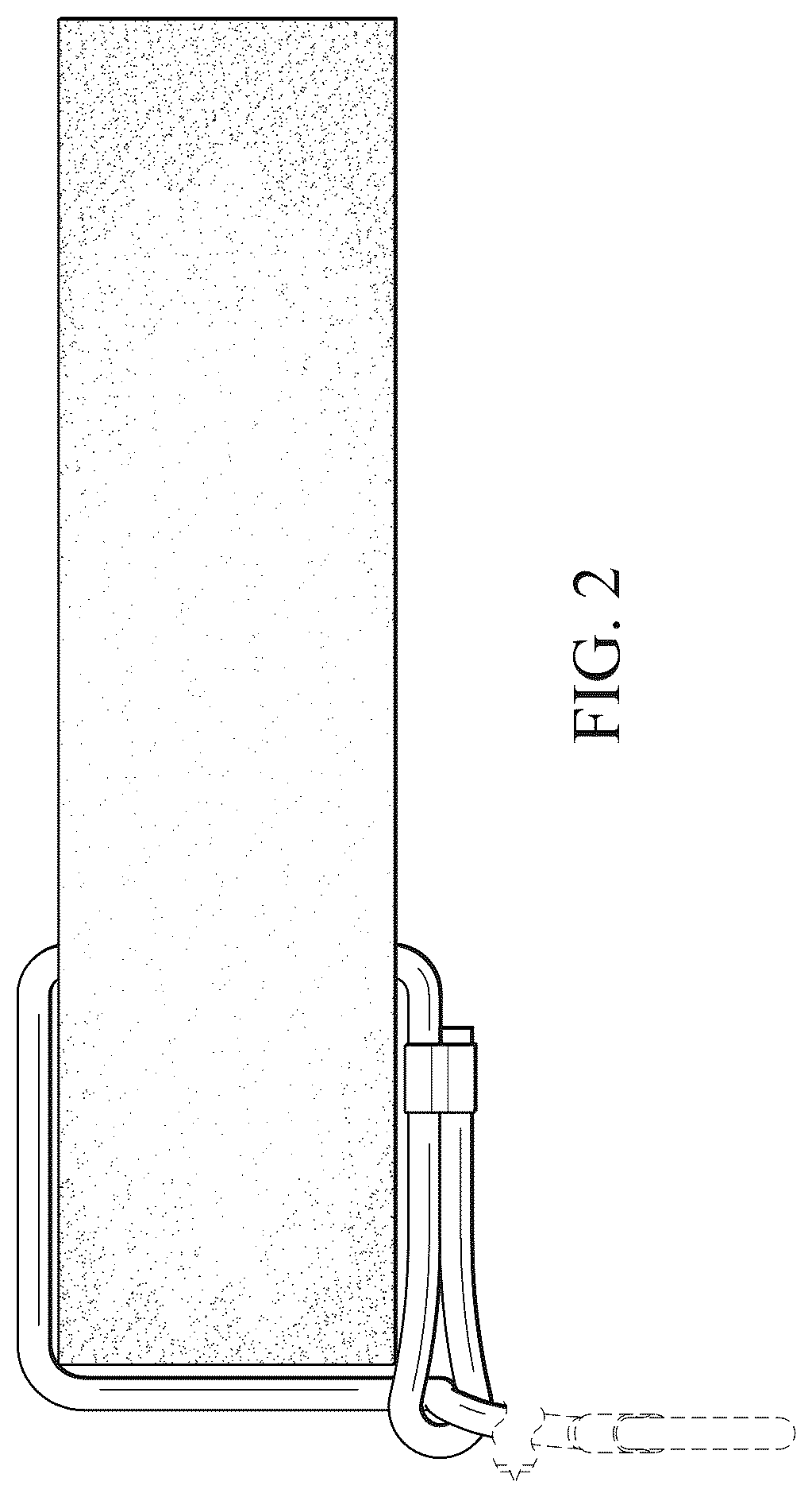 Patent USD1043264 Figure 2 – Beverage container holder