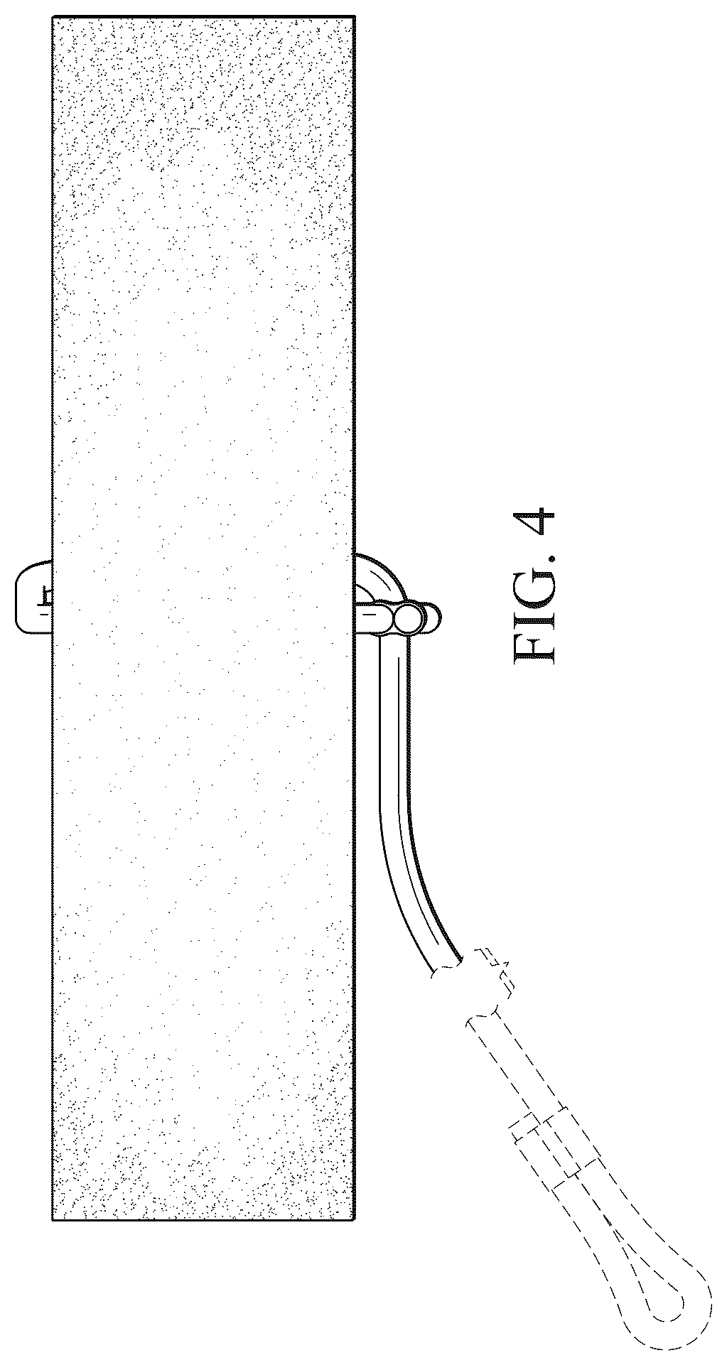 Patent USD1043264 Figure 4 – Beverage container holder