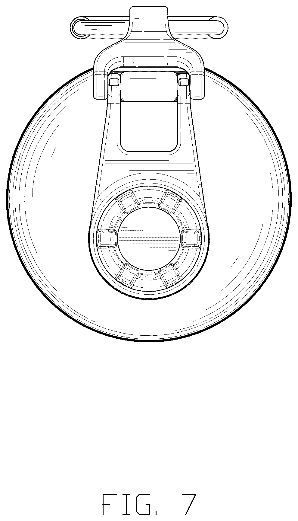 Patent USD1043265 Figure 7 – Bottle