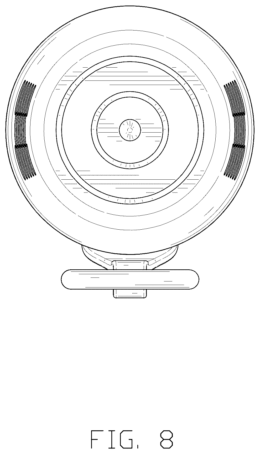 Patent USD1043265 Figure 8 – Bottle