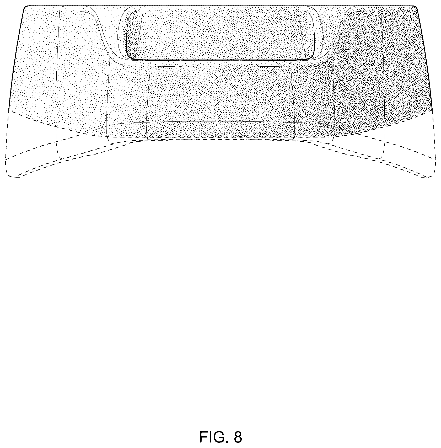 Patent USD1043266 Figure 8 – Bottle carrier