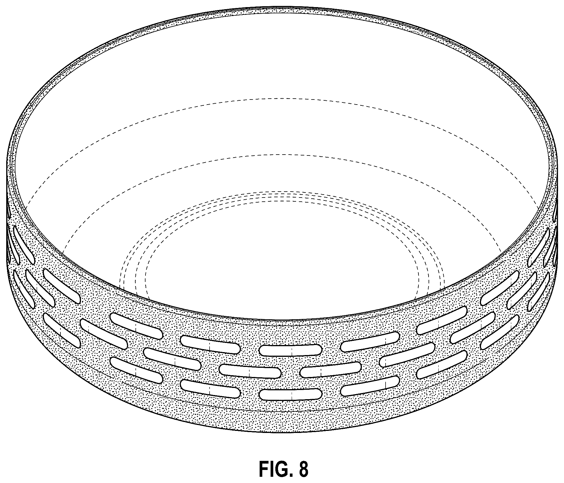 Patent USD1043267 Figure 6 – Container boot