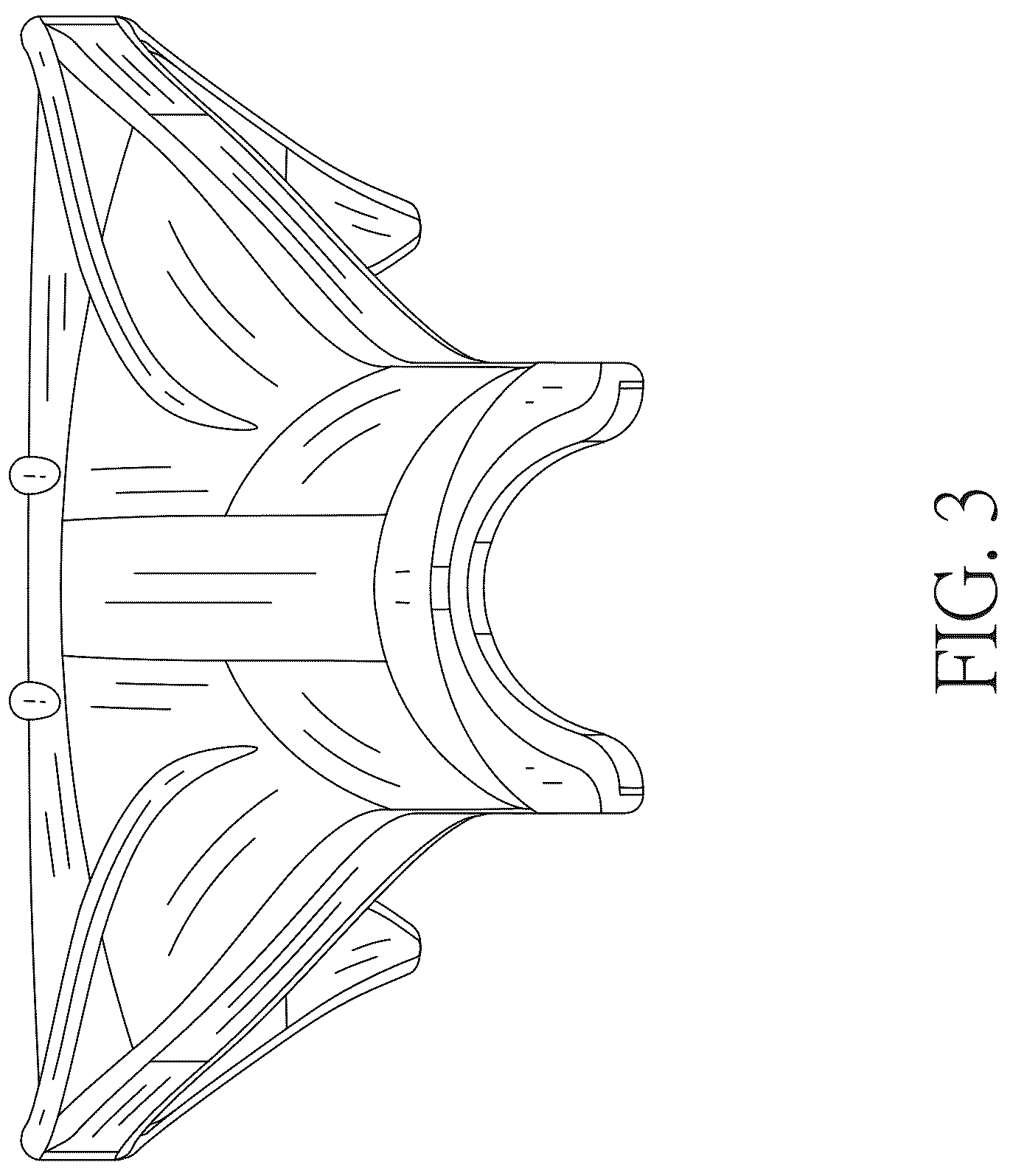 Patent USD1043269 Figure 3 – Fork