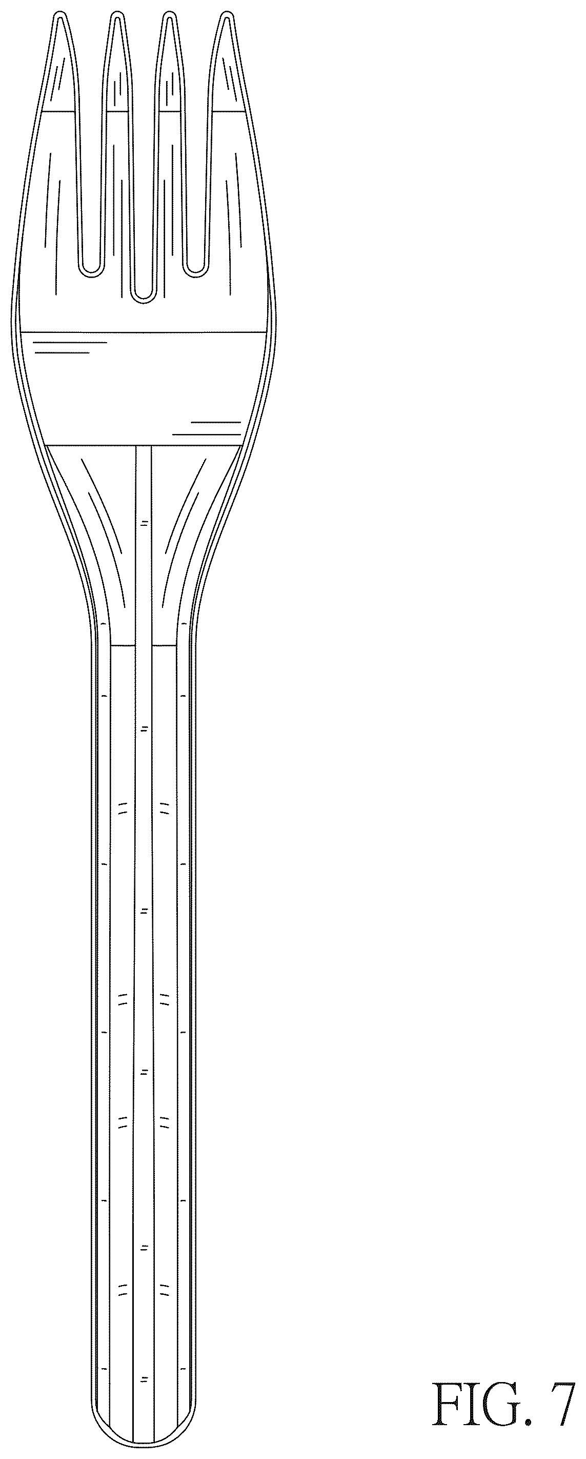 Patent USD1043269 Figure 7 – Fork