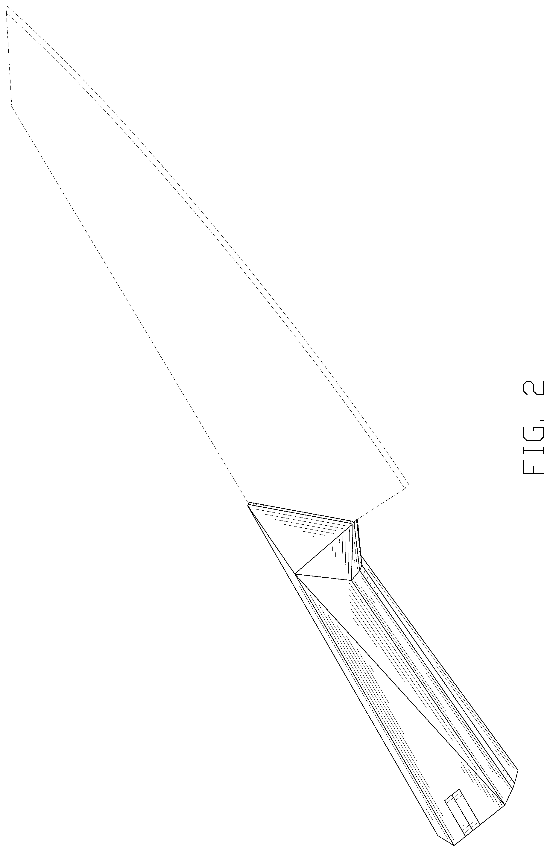 Patent USD1043270 Figure 2 – Knife handle
