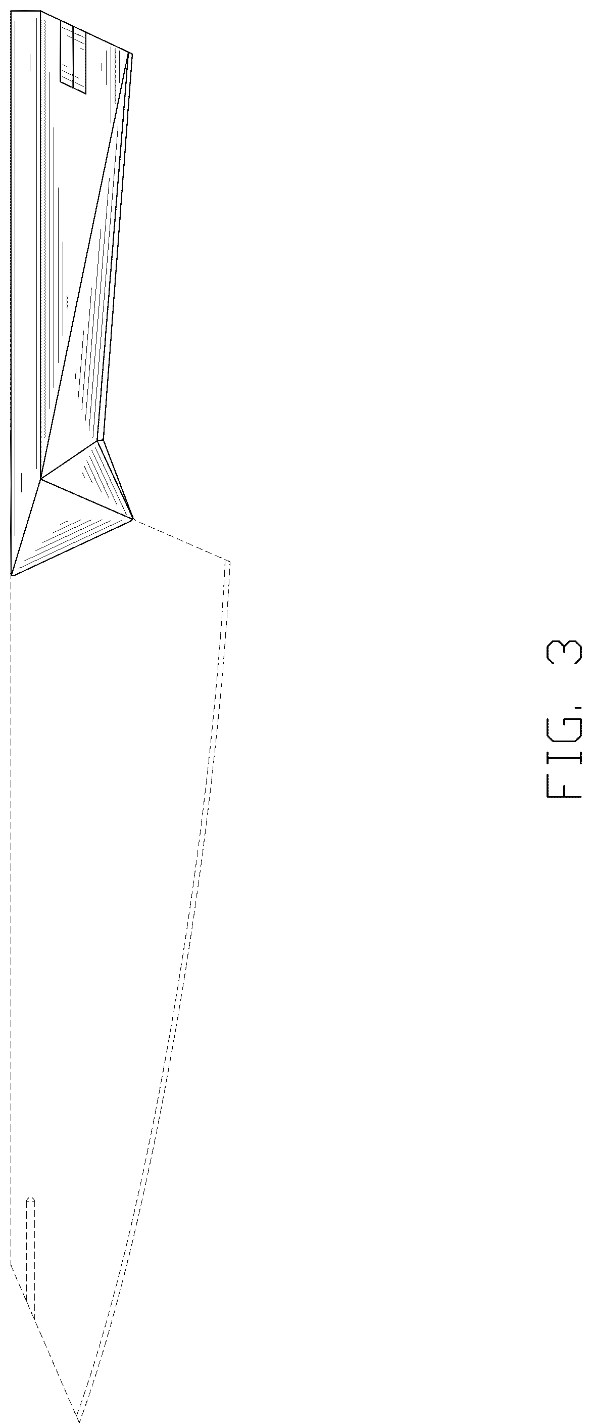 Patent USD1043270 Figure 3 – Knife handle