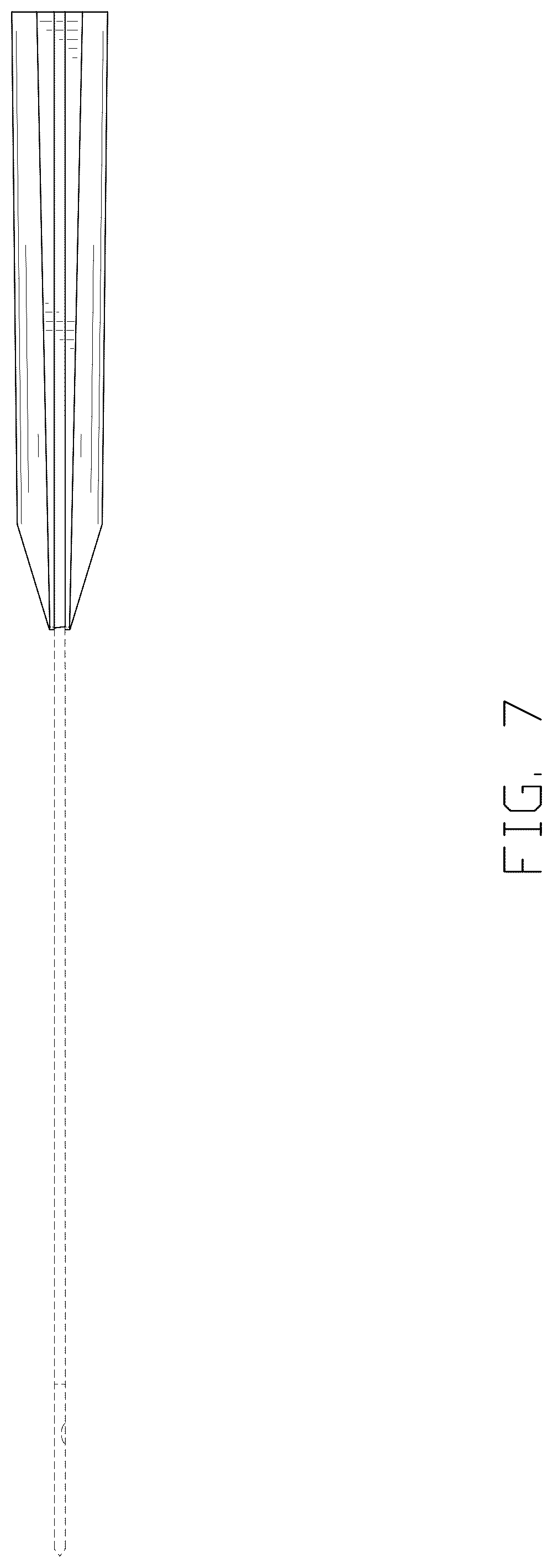 Patent USD1043270 Figure 7 – Knife handle