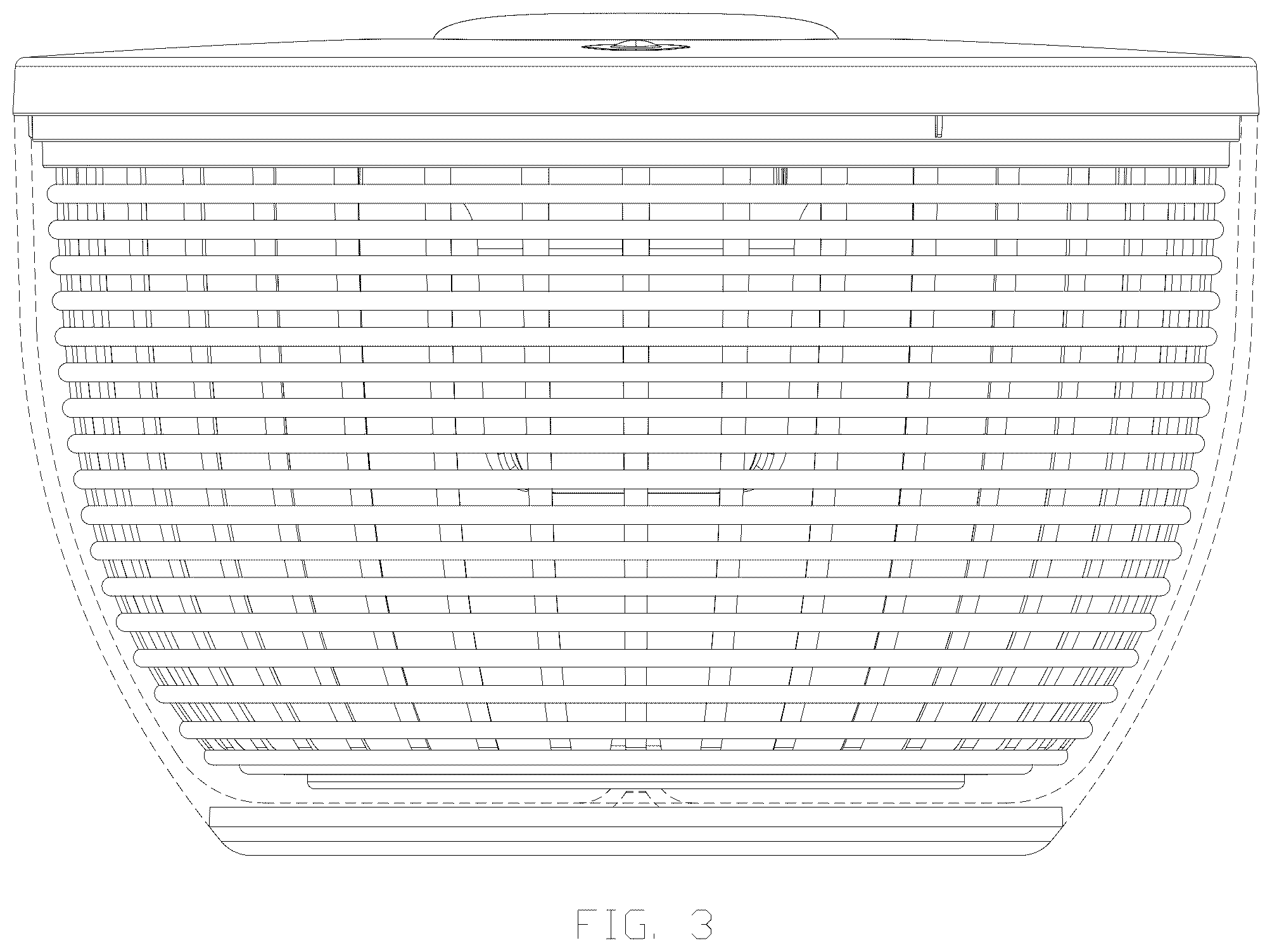 Patent USD1043271 Figure 3 – Dehydrator